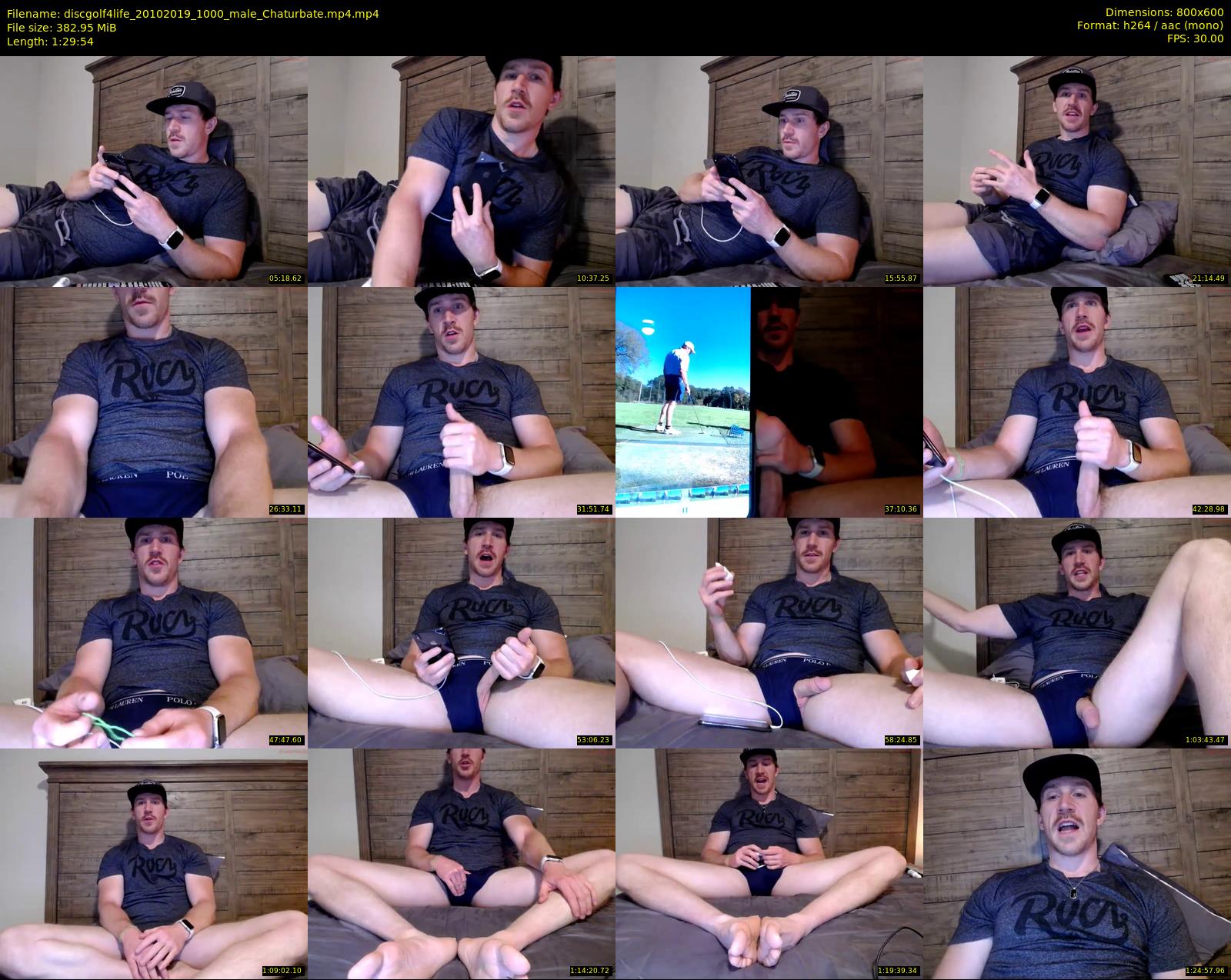 discgolf4life — 90 minute Chaturbate male cam show recording, 480p, Oct 20, 2019