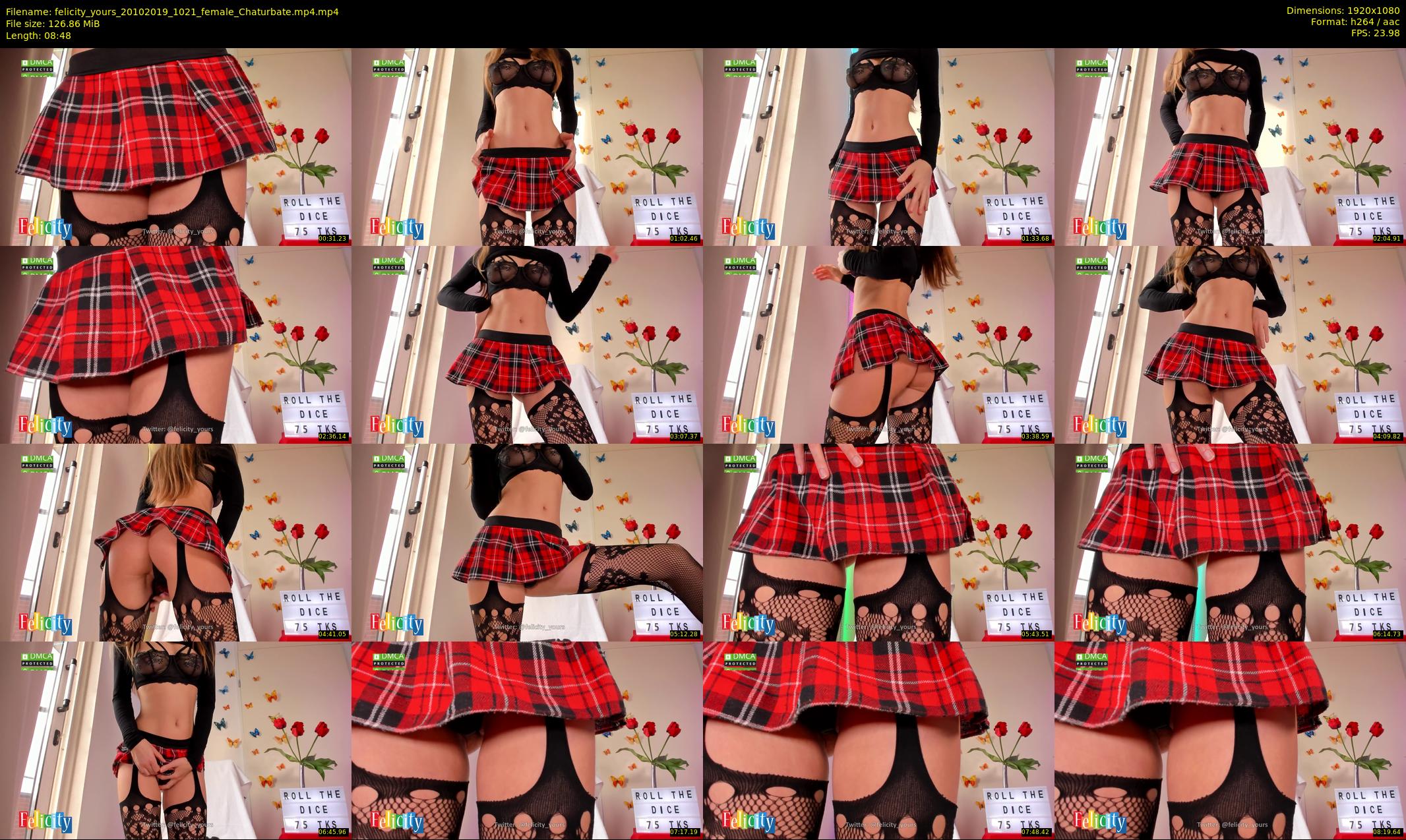 felicity_yours — 9 minute Chaturbate female cam show recording, 1080p, Oct 20, 2019