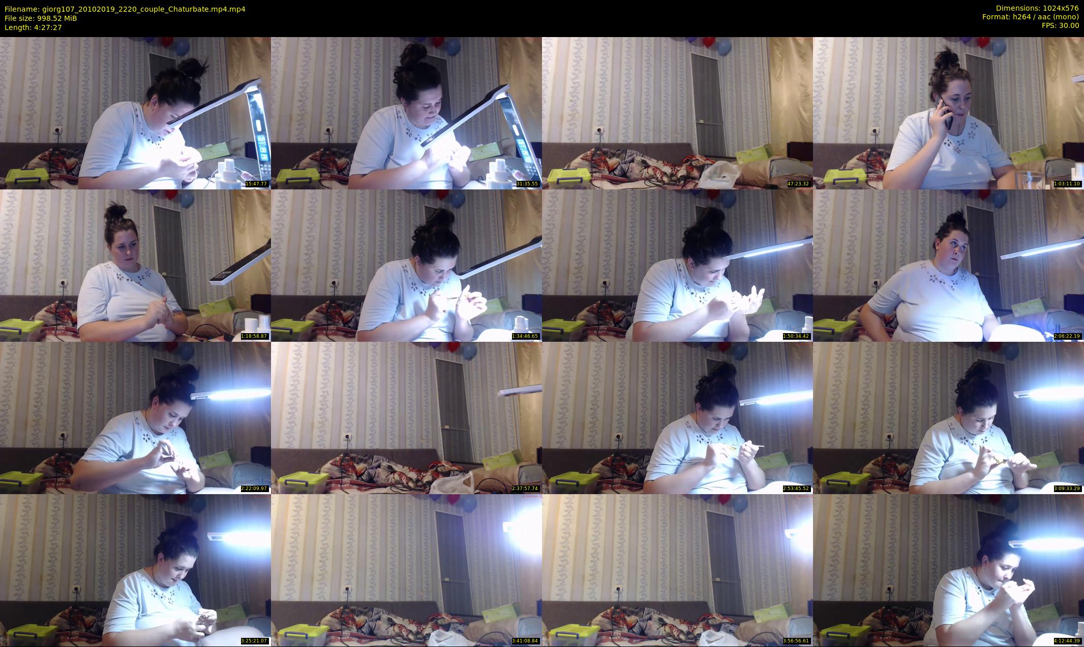 giorg107 — 268 minute Chaturbate couple cam show recording, 480p, Oct 20, 2019