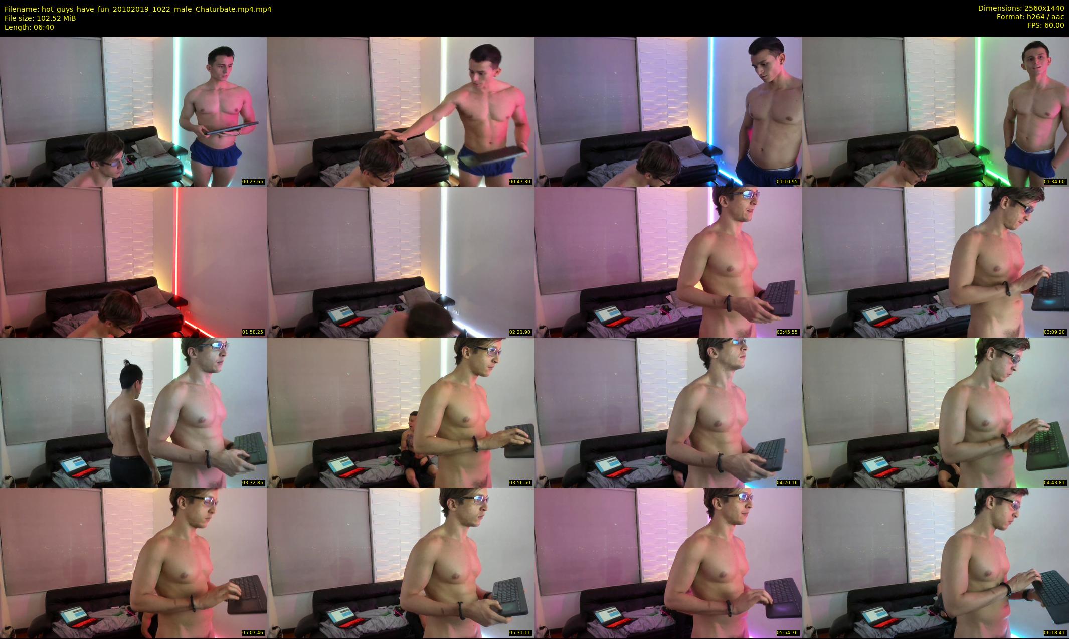 hot_guys_have_fun — 7 minute Chaturbate male cam show recording, 1080p, Oct 20, 2019