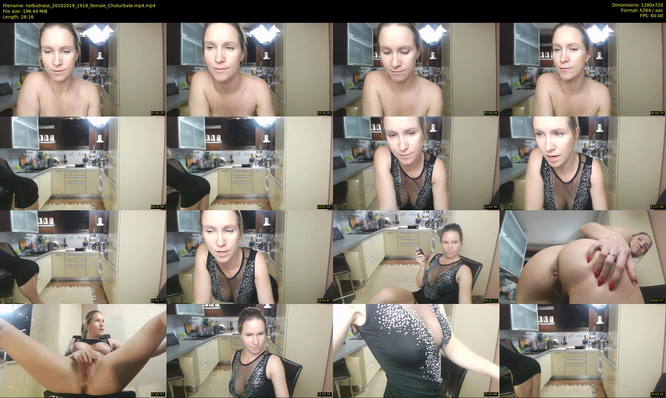 hotkatness — 29 minute Chaturbate female cam show recording, 720p, Oct 20, 2019