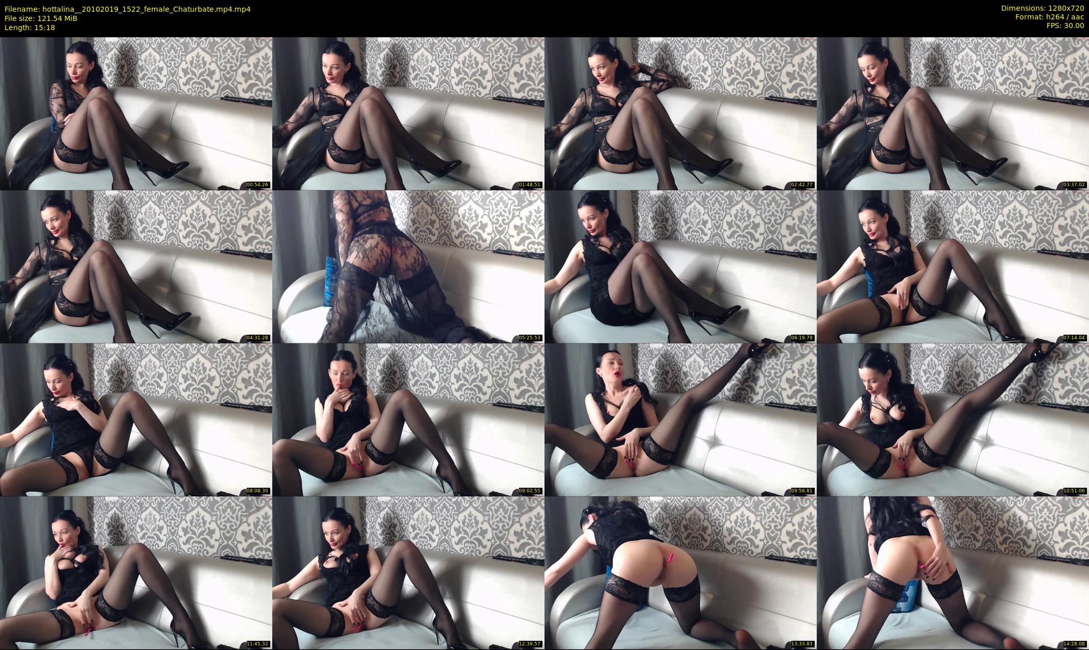 hottalina_ — 16 minute Chaturbate female cam show recording, 720p, Oct 20, 2019