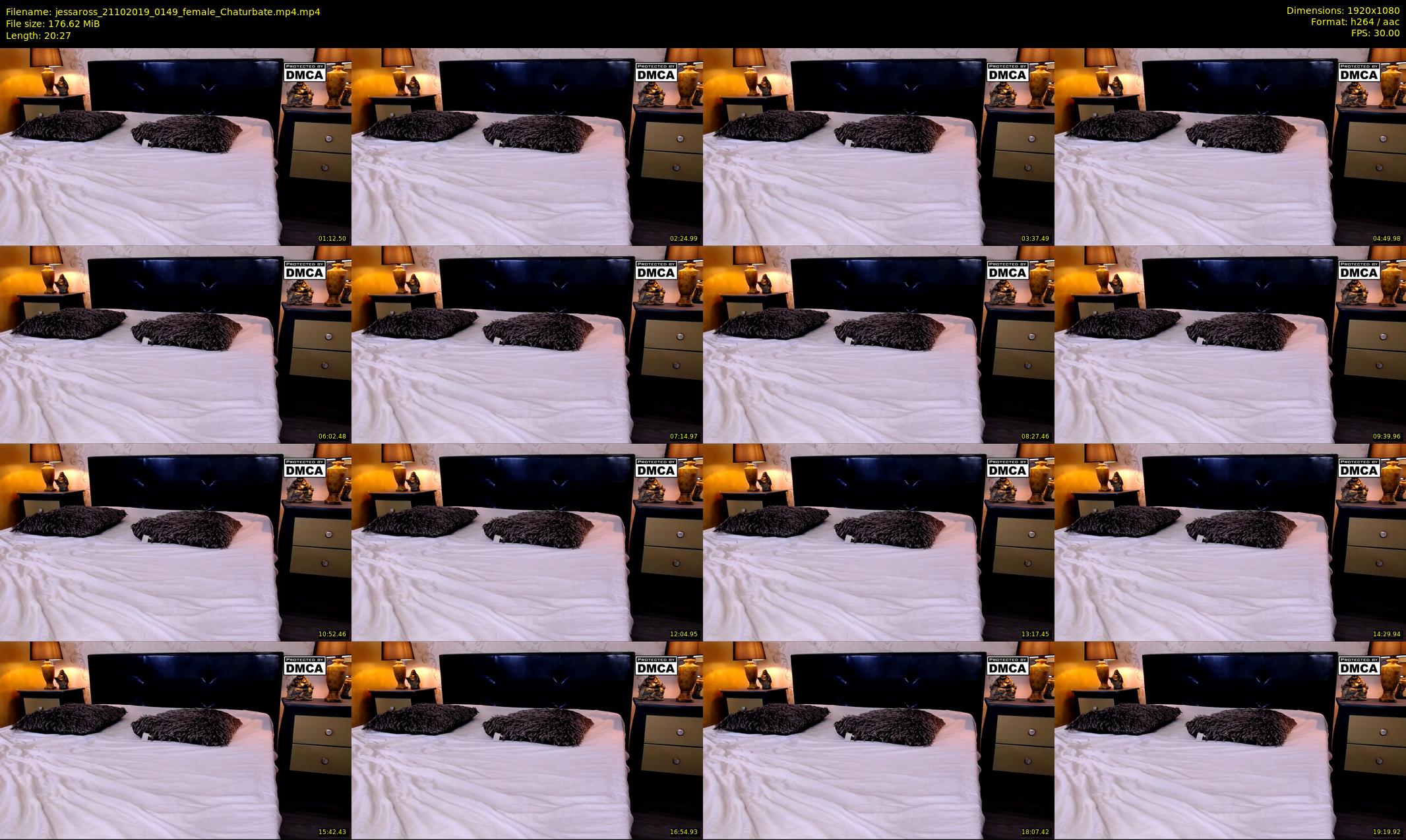 jessaross — 21 minute Chaturbate female cam show recording, 1080p, Oct 21, 2019