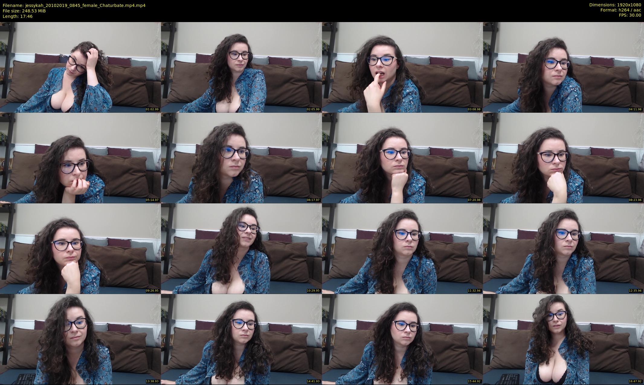 jessykah — 18 minute Chaturbate female cam show recording, 1080p, Oct 20, 2019