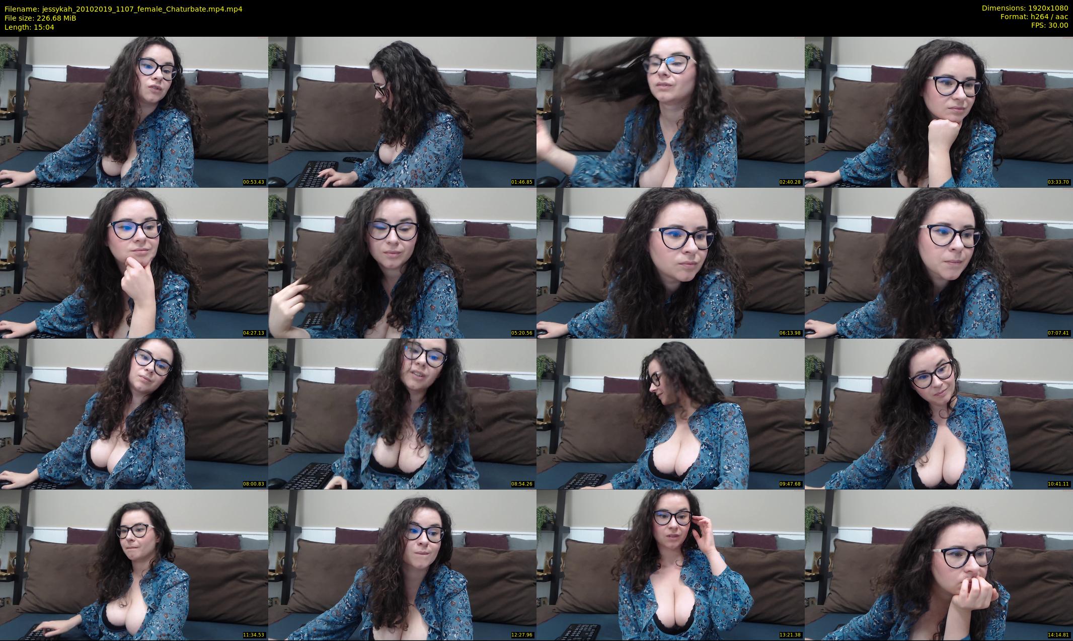 jessykah — 16 minute Chaturbate female cam show recording, 1080p, Oct 20, 2019