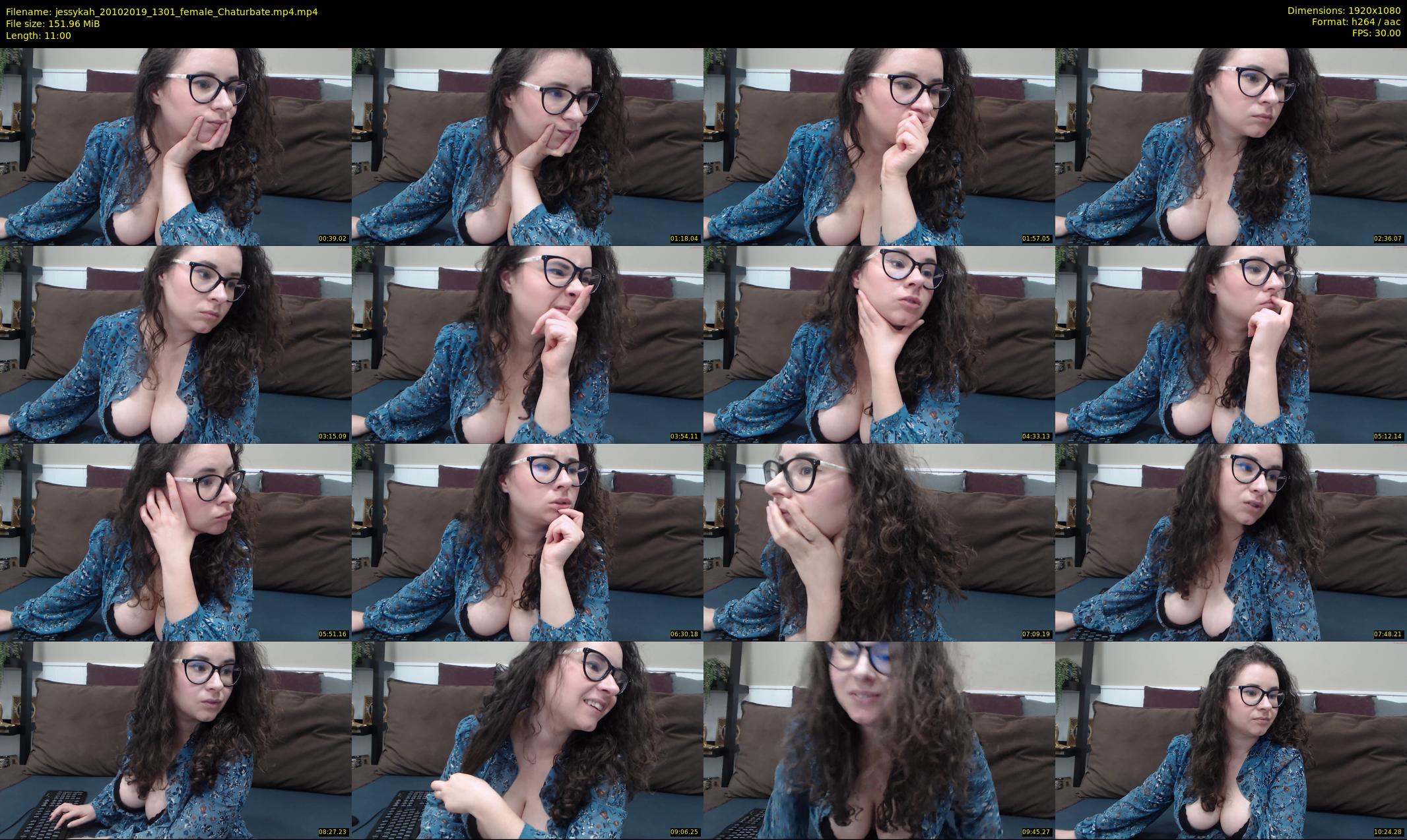 jessykah — 11 minute Chaturbate female cam show recording, 1080p, Oct 20, 2019