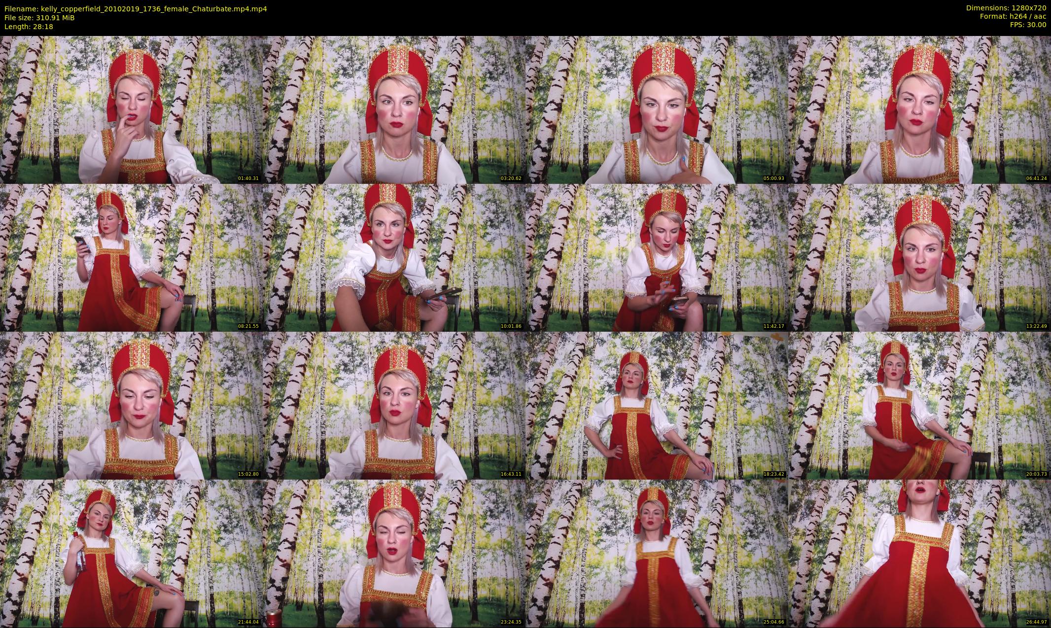 kelly_copperfield — 29 minute Chaturbate female cam show recording, 720p, Oct 20, 2019