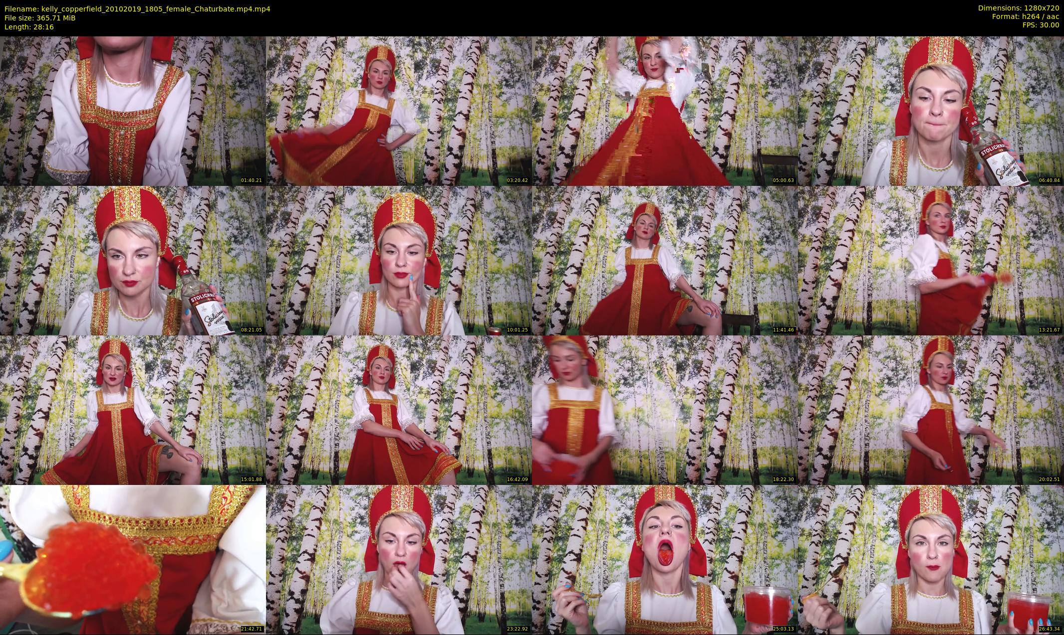 kelly_copperfield — 29 minute Chaturbate female cam show recording, 720p, Oct 20, 2019