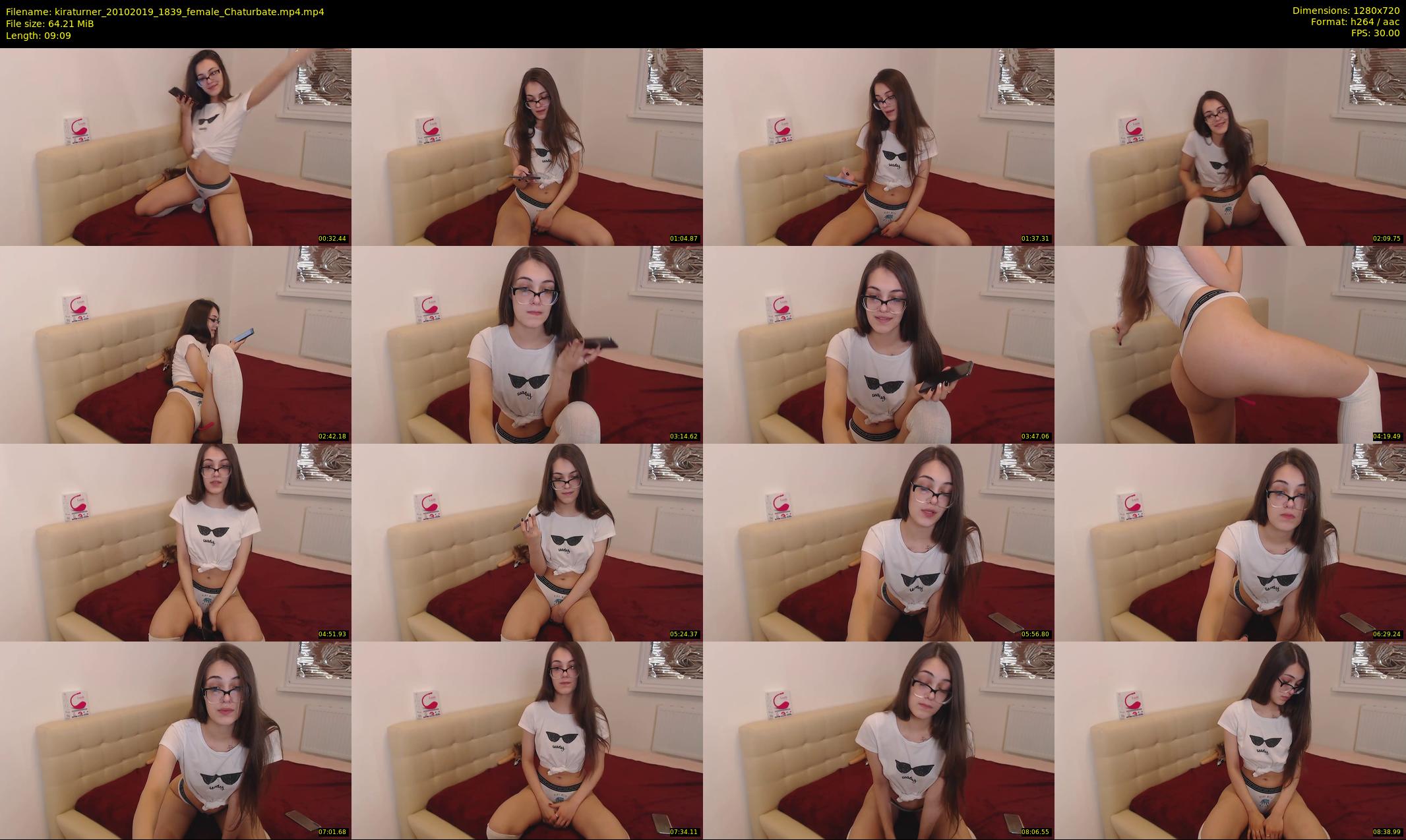 kiraturner — 10 minute Chaturbate couple cam show recording, 720p, Oct 20, 2019