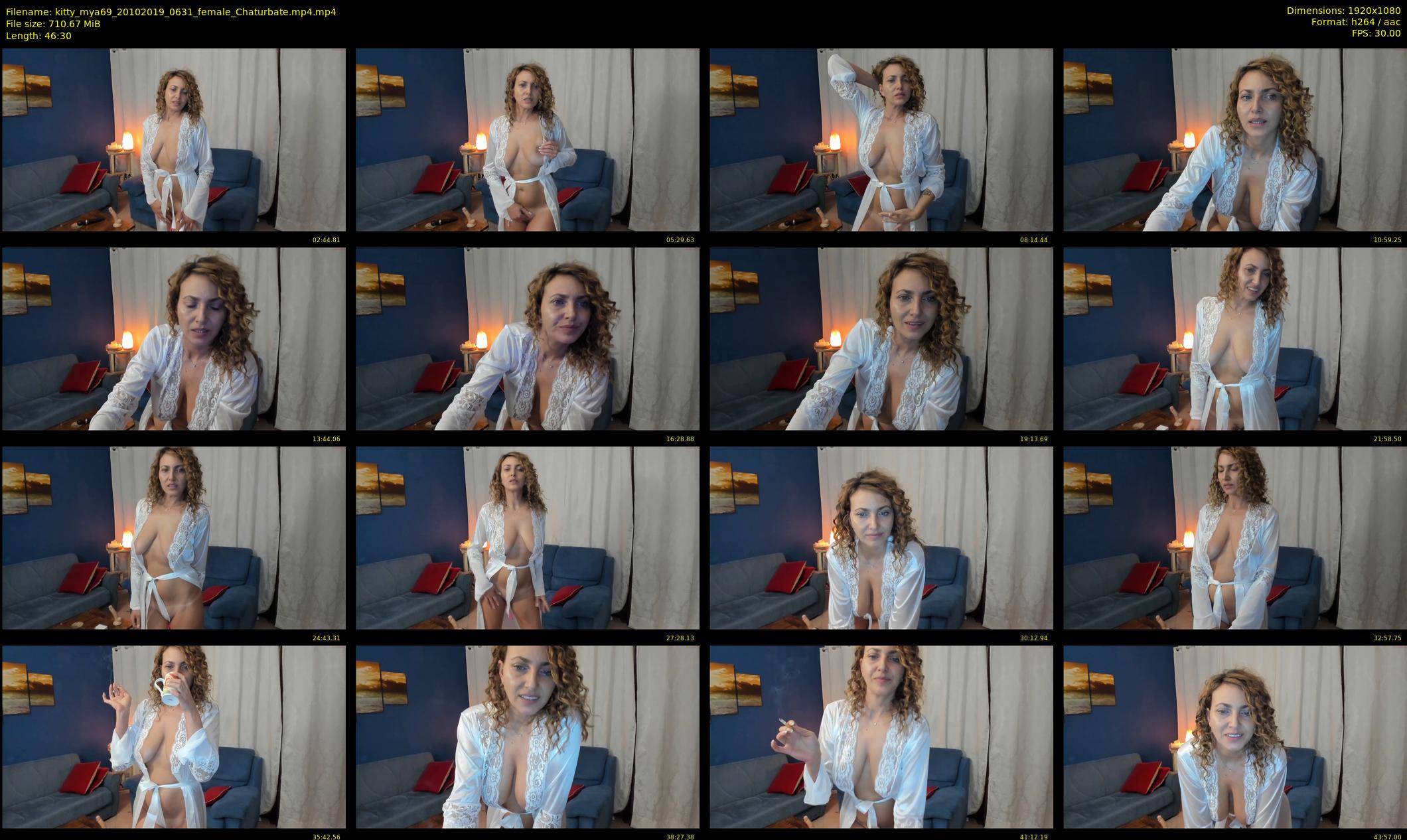 kitty_mya69 — 47 minute Chaturbate female cam show recording, 1080p, Oct 20, 2019