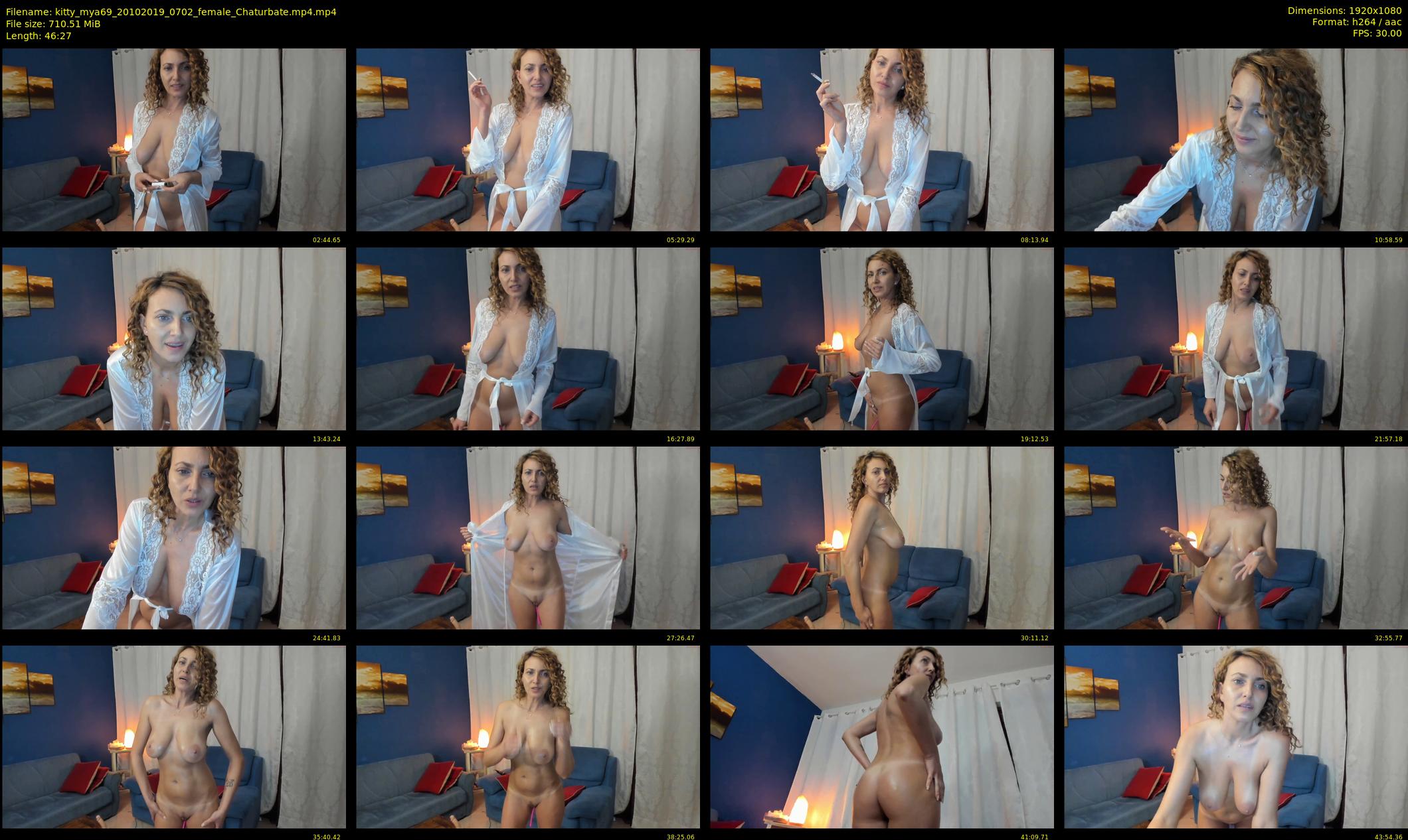 kitty_mya69 — 47 minute Chaturbate female cam show recording, 1080p, Oct 20, 2019