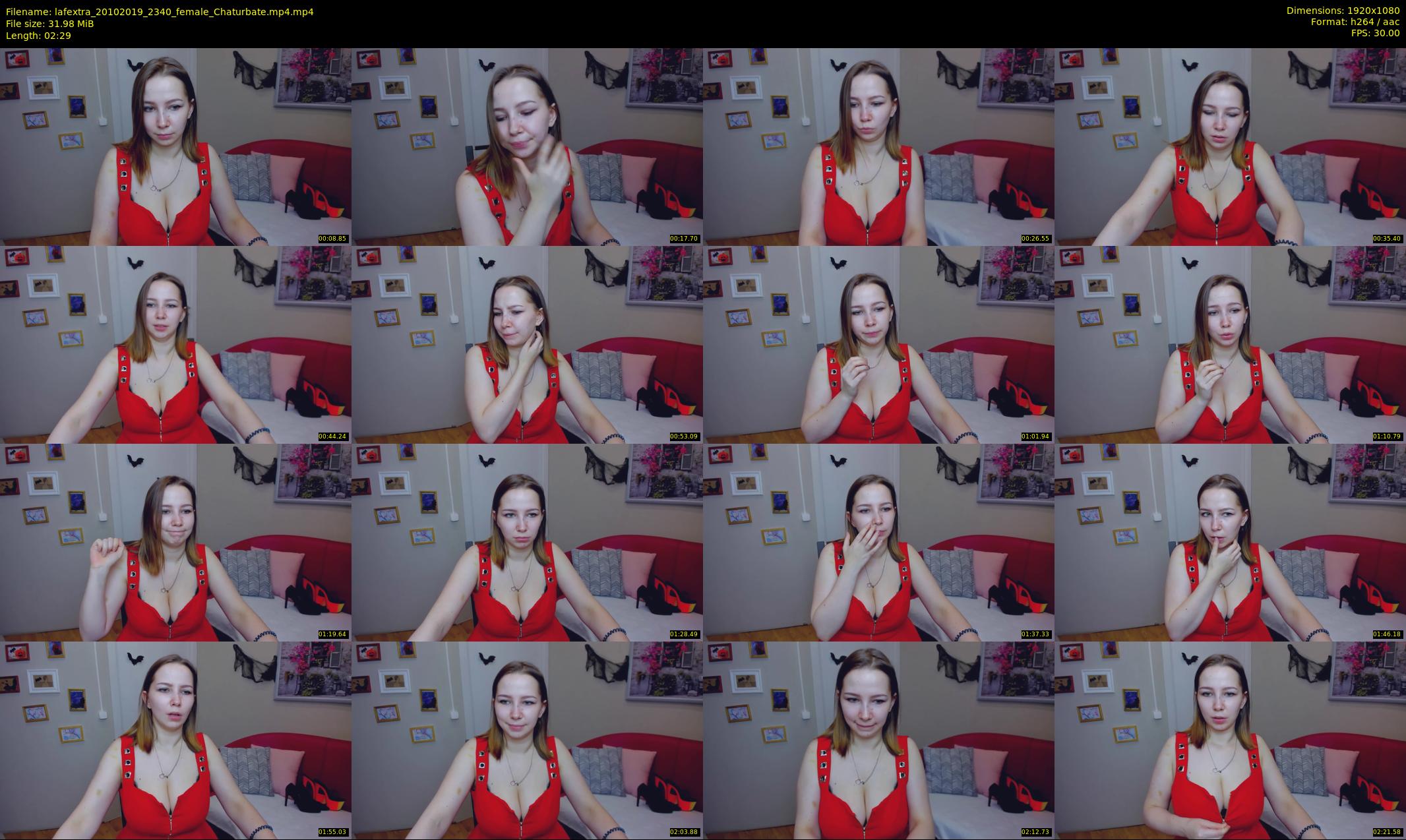 lafextra — 3 minute Chaturbate female cam show recording, 1080p, Oct 20, 2019