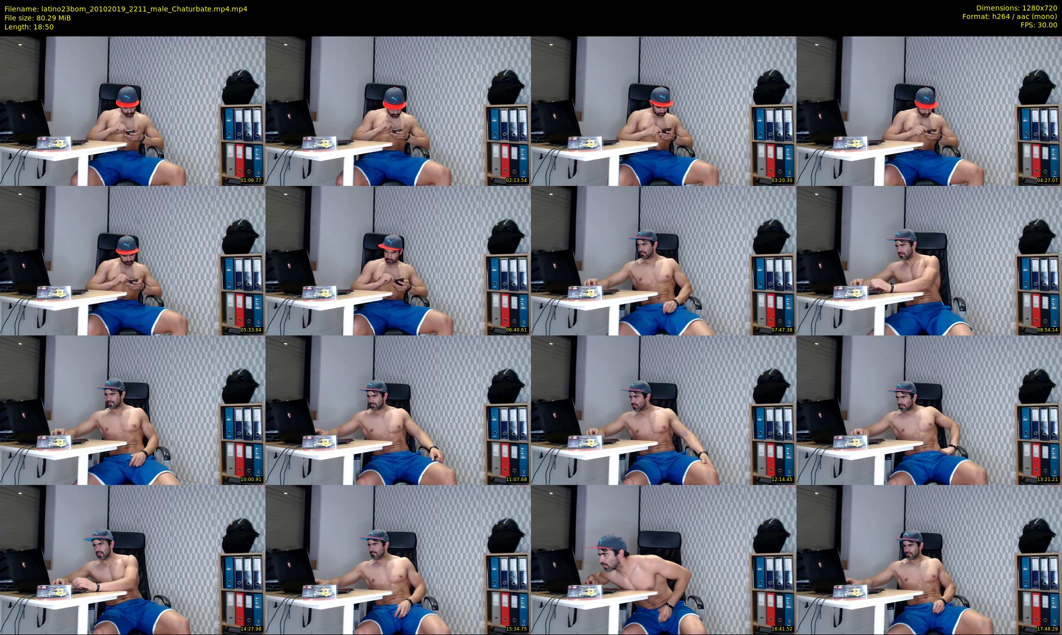 latino23bom — 19 minute Chaturbate male cam show recording, 720p, Oct 20, 2019