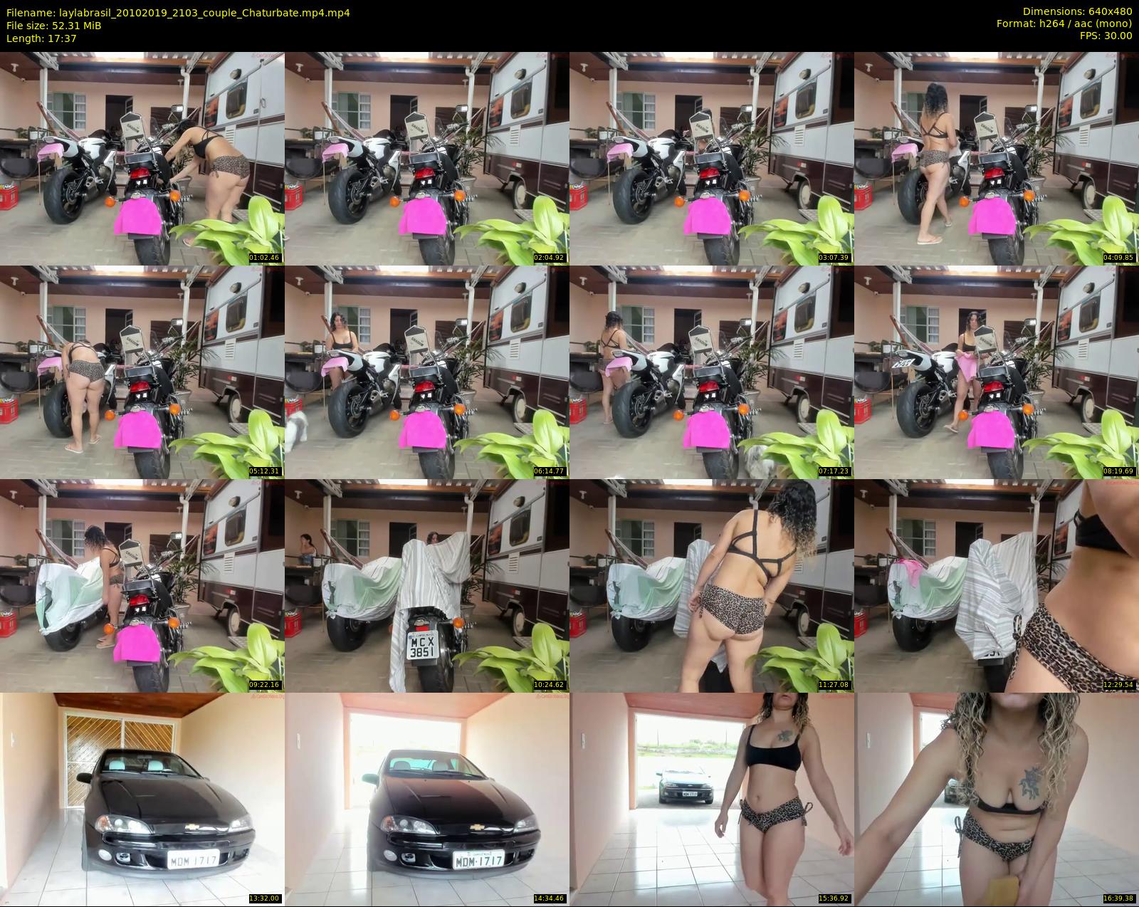laylabrasil — 18 minute Chaturbate female cam show recording, 480p, Oct 20, 2019