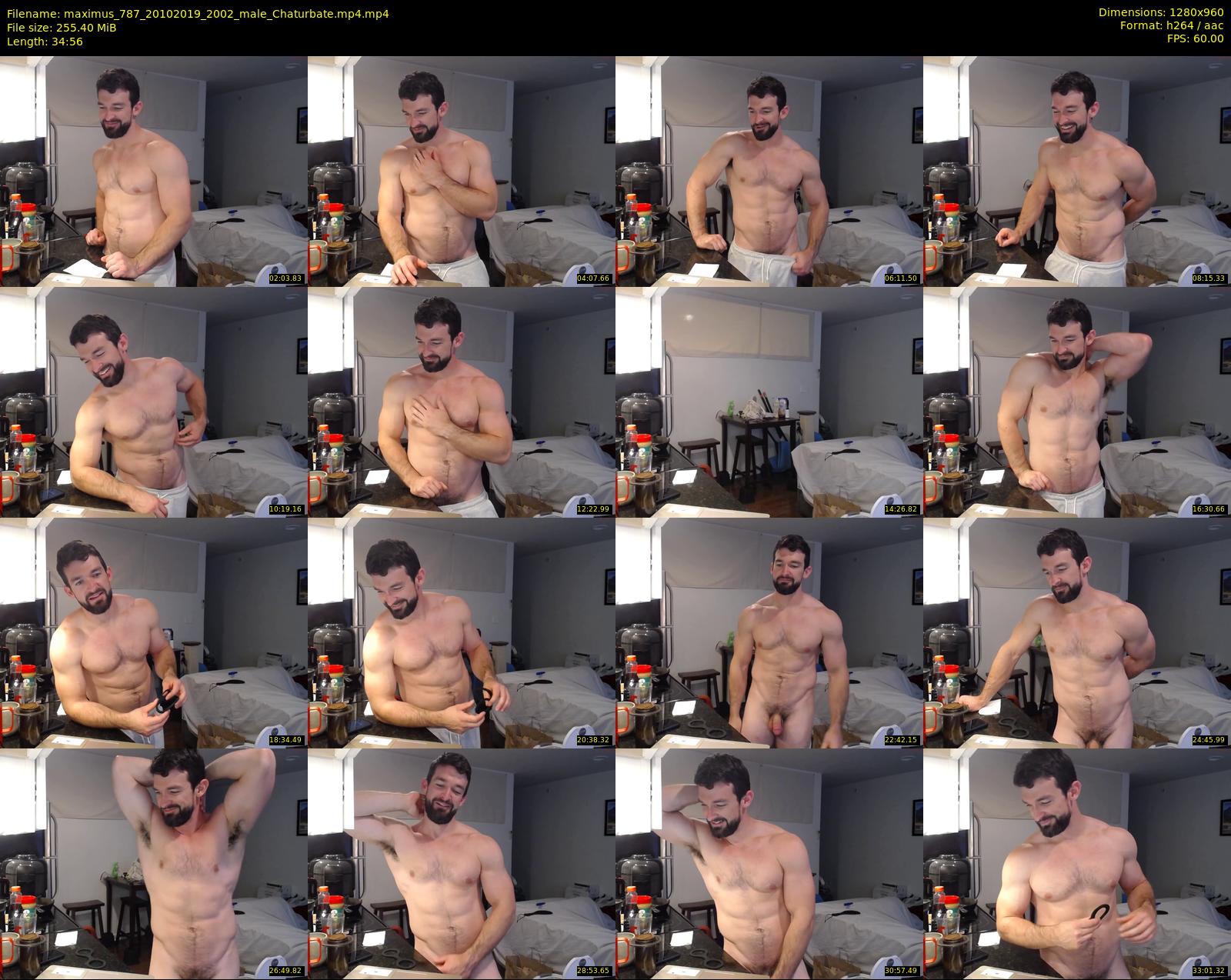 maximus_787 — 35 minute Chaturbate male cam show recording, 720p, Oct 20, 2019