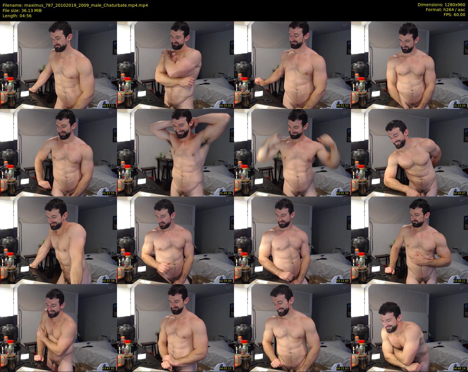 maximus_787 — 5 minute Chaturbate male cam show recording, 720p, Oct 20, 2019