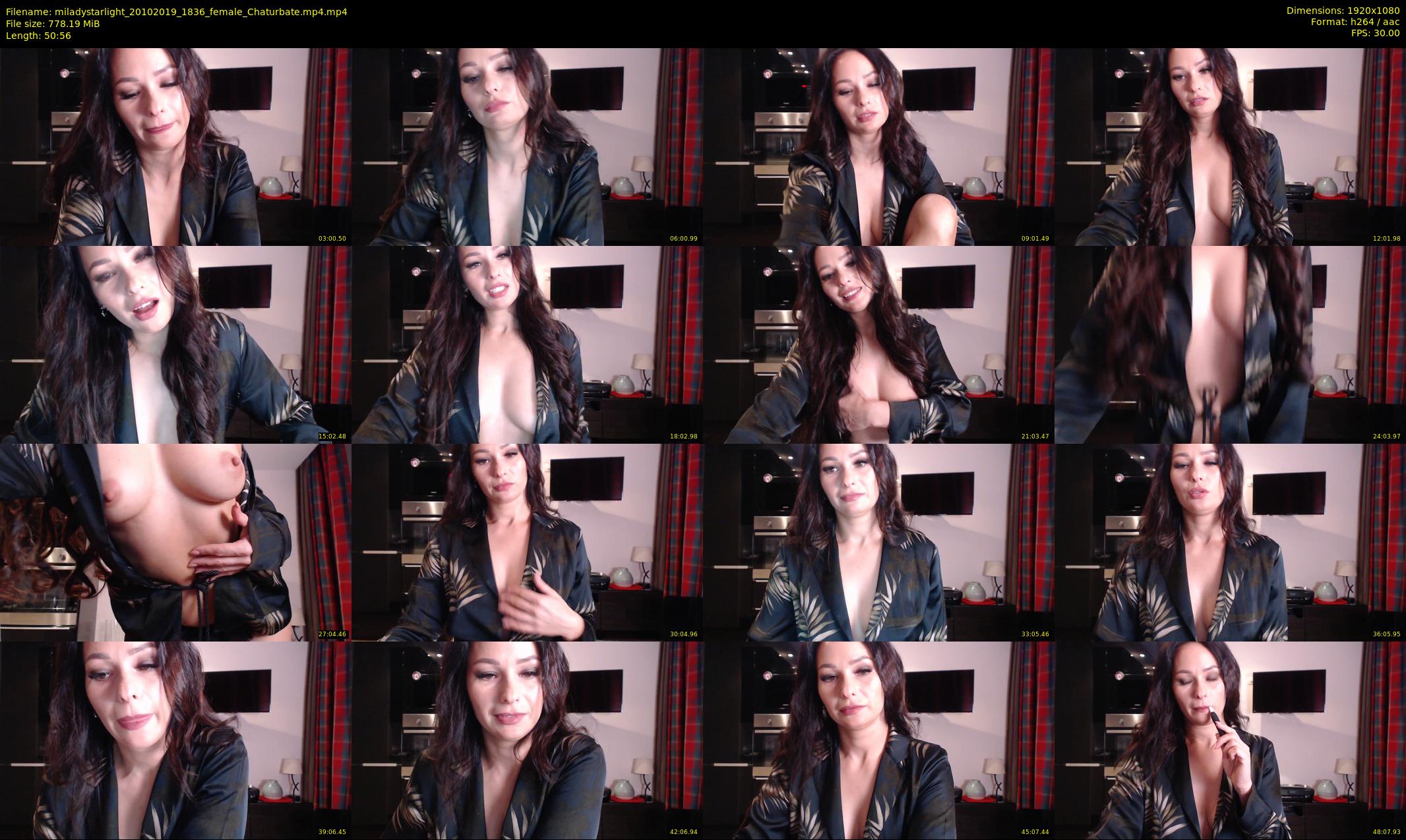 miladystarlight — 51 minute Chaturbate female cam show recording, 1080p, Oct 20, 2019