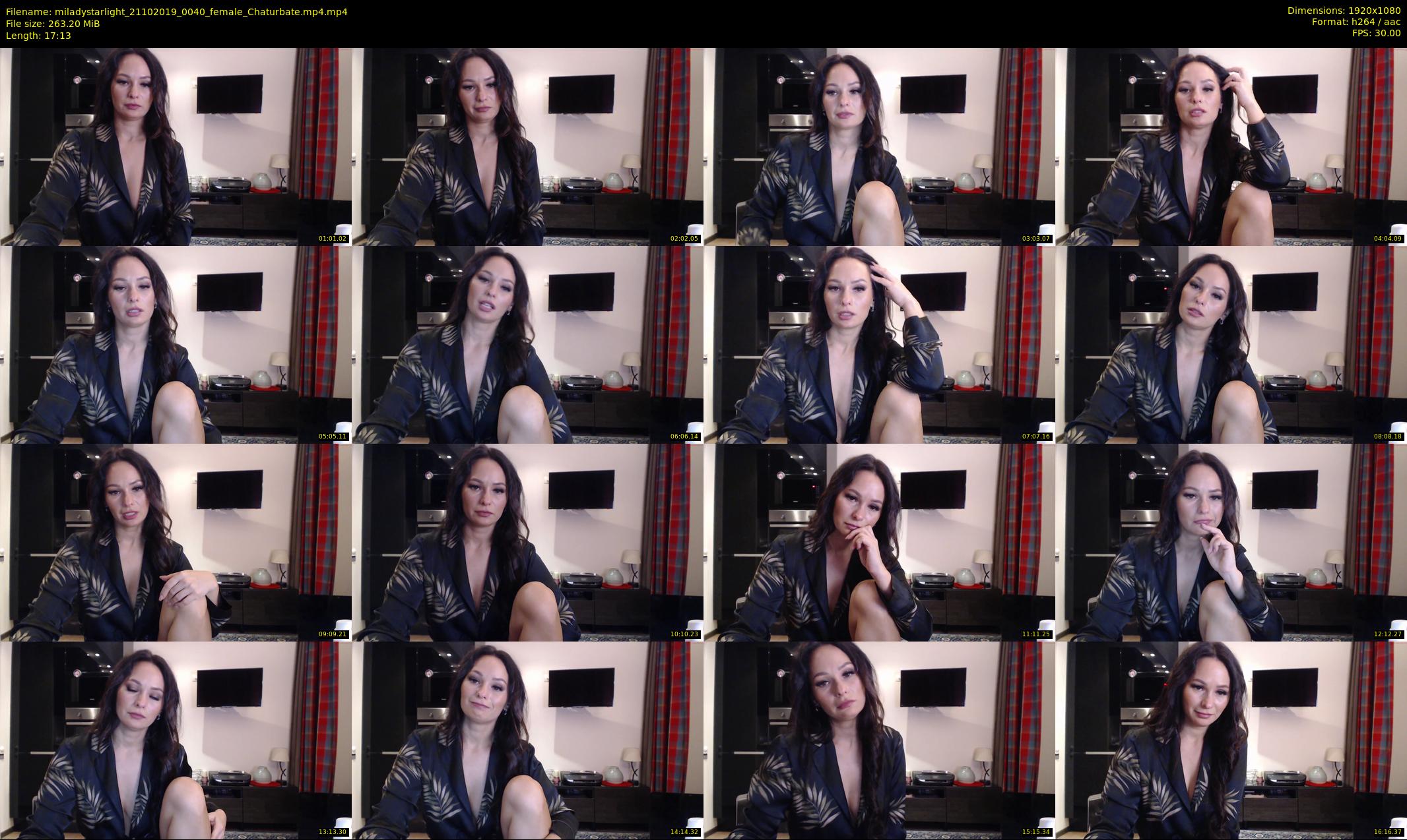 miladystarlight — 18 minute Chaturbate female cam show recording, 1080p, Oct 21, 2019