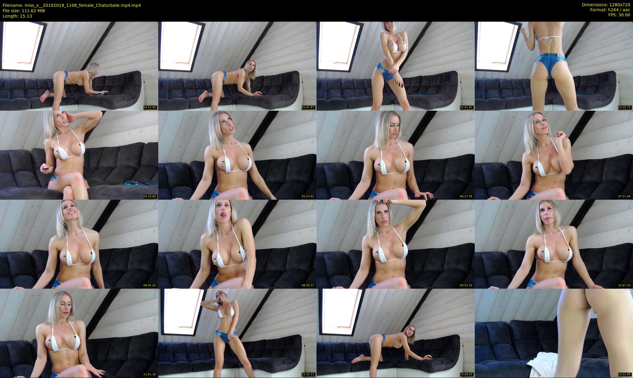 miss_x_ — 16 minute Chaturbate female cam show recording, 720p, Oct 20, 2019