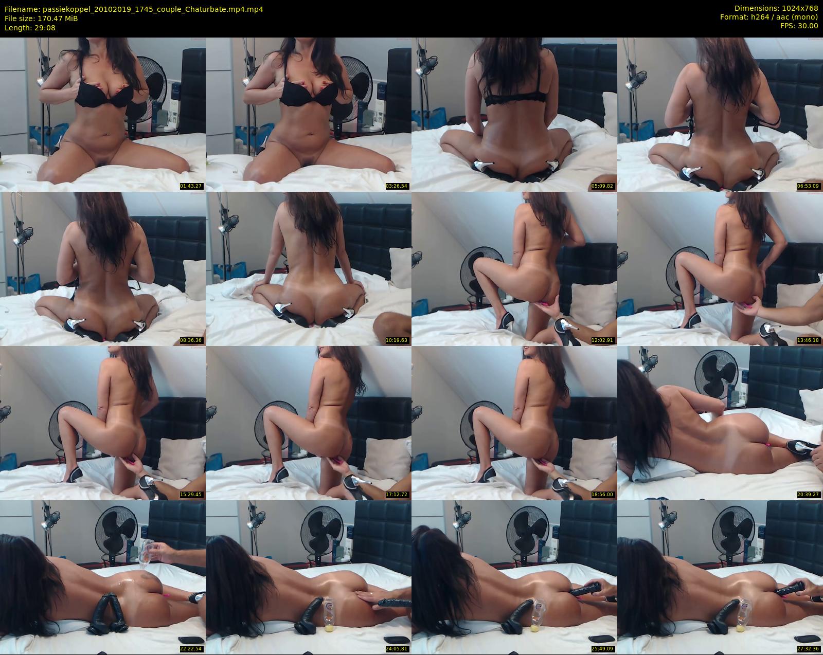 passiekoppel — 30 minute Chaturbate couple cam show recording, 720p, Oct 20, 2019