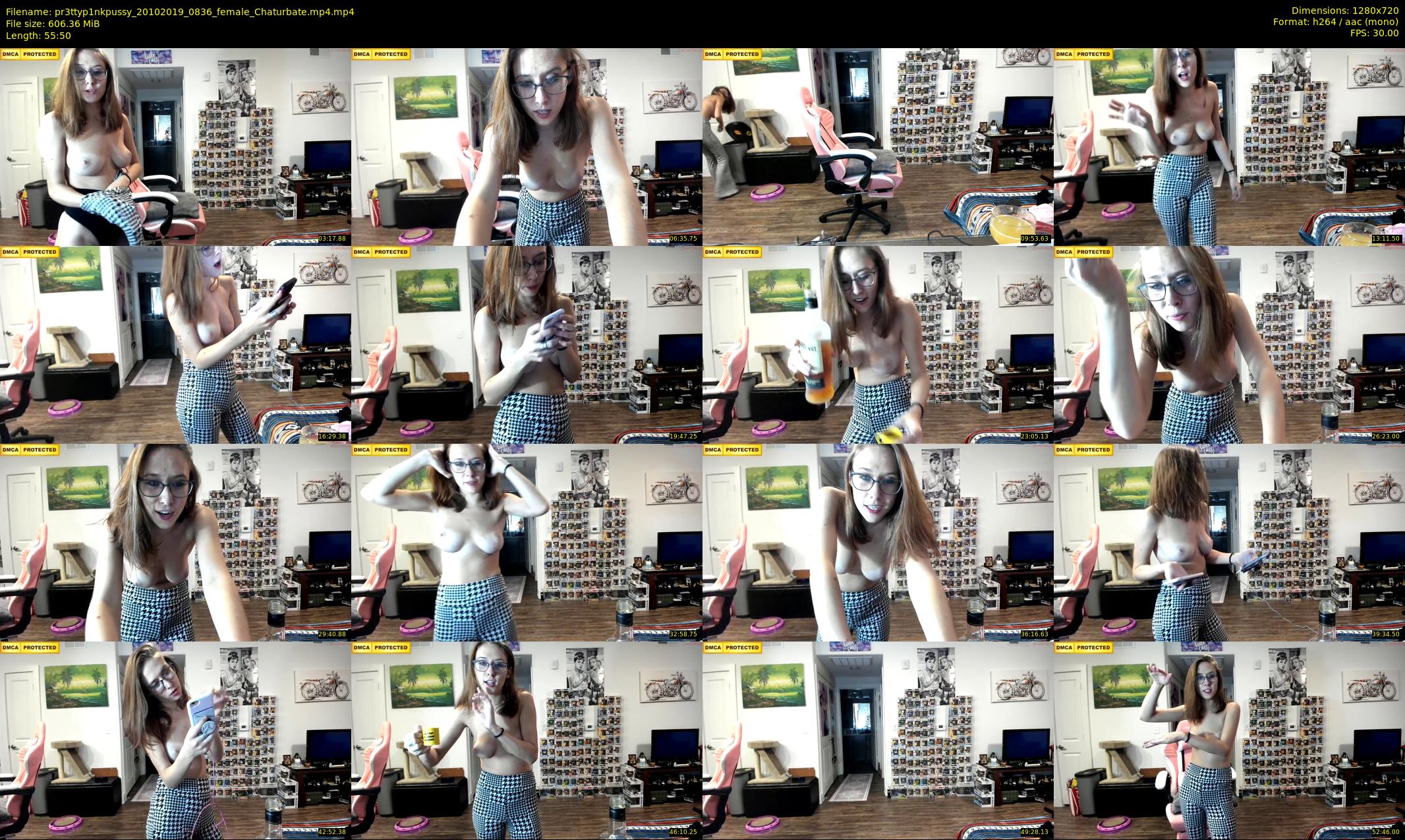 pr3ttyp1nkpussy — 56 minute Chaturbate couple cam show recording, 720p, Oct 20, 2019
