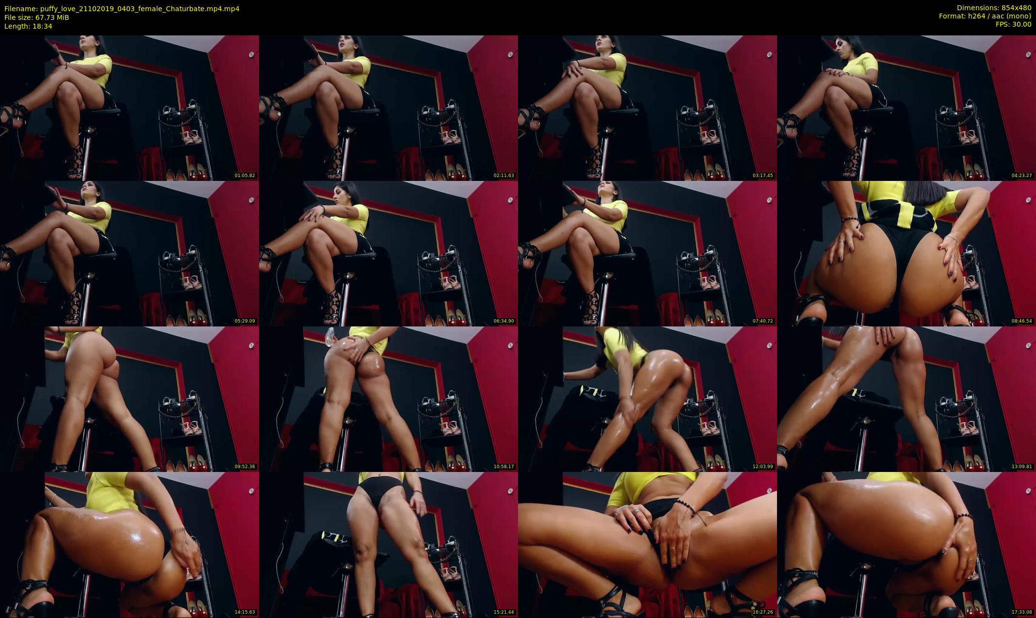 puffy_love — 19 minute Chaturbate female cam show recording, 480p, Oct 21, 2019