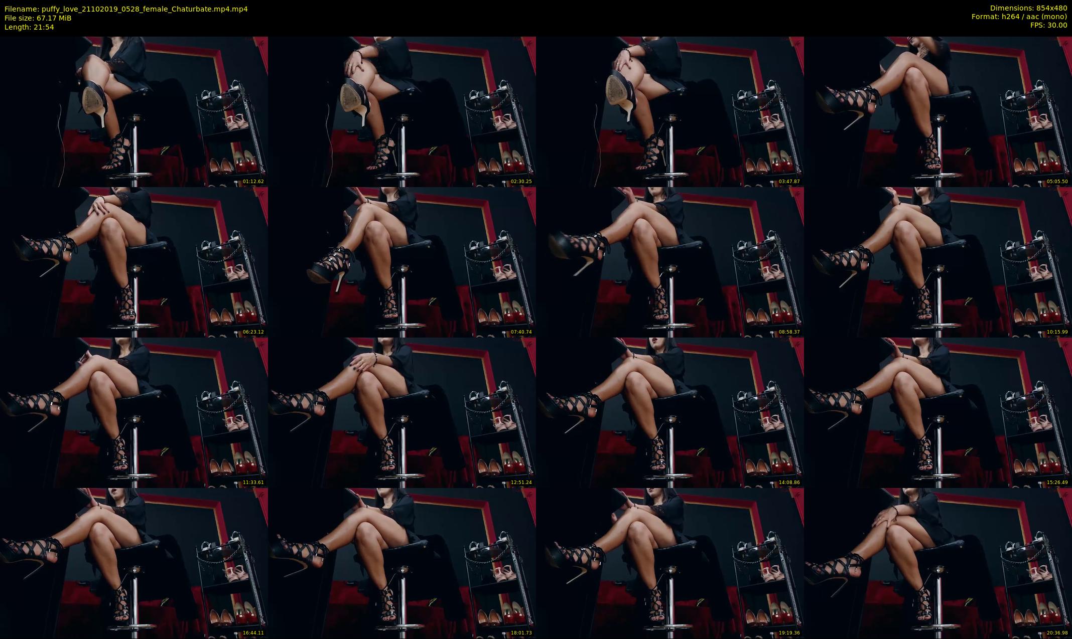puffy_love — 22 minute Chaturbate female cam show recording, 480p, Oct 21, 2019