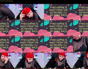 pyrowayne — 32 minute Chaturbate female cam show recording, 720p, Oct 20, 2019
