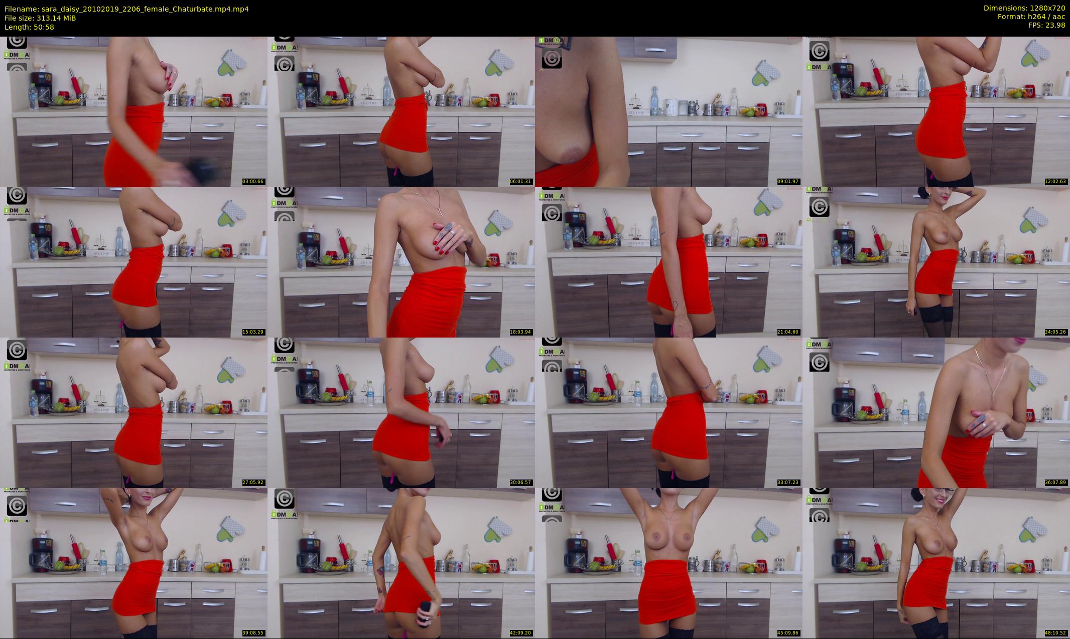 sara_daisy — 51 minute Chaturbate female cam show recording, 720p, Oct 20, 2019