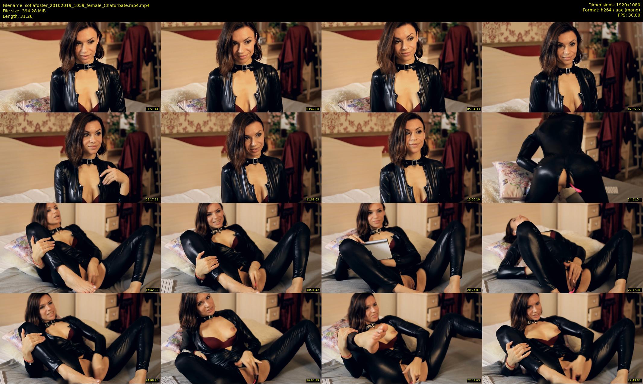 sofiafoster — 32 minute Chaturbate female cam show recording, 1080p, Oct 20, 2019