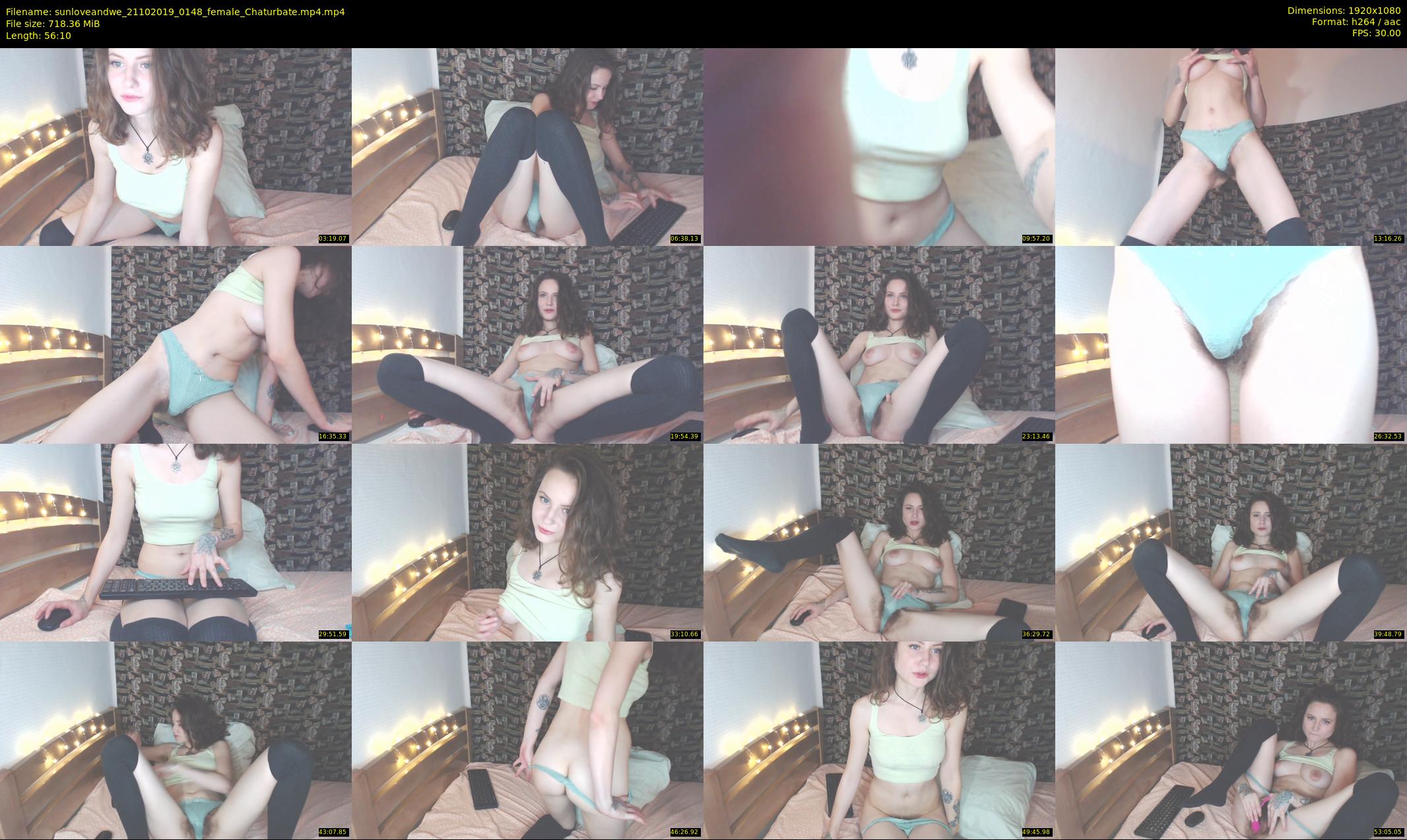 sunloveandwe — 57 minute Chaturbate female cam show recording, 1080p, Oct 21, 2019