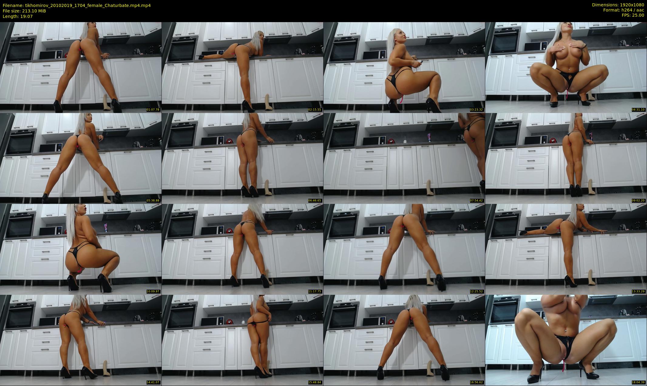 tikhomirov — 20 minute Chaturbate female cam show recording, 1080p, Oct 20, 2019