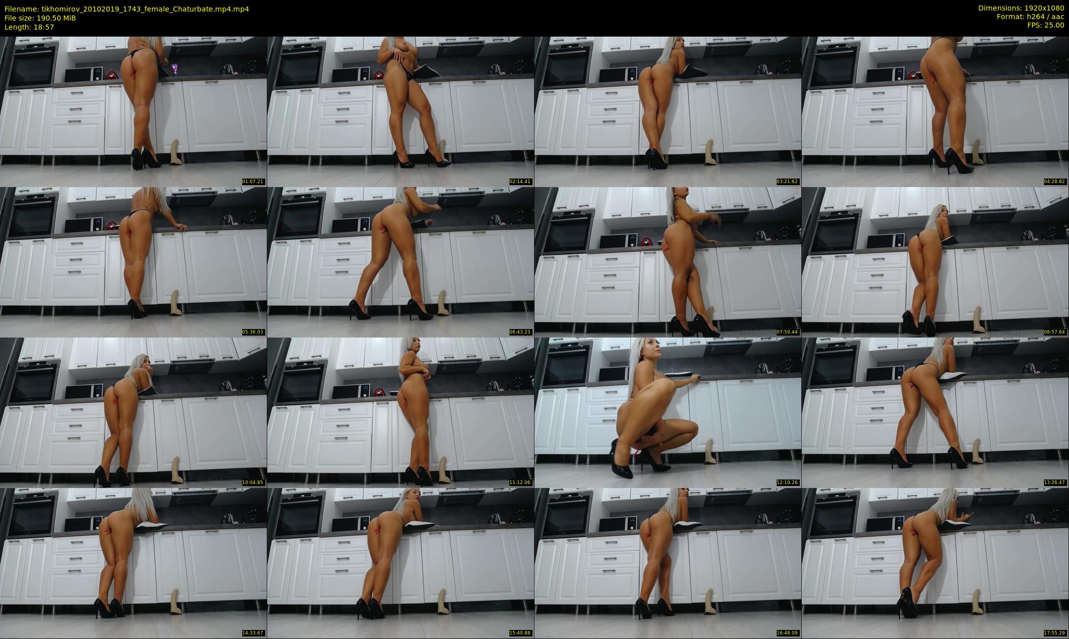 tikhomirov — 19 minute Chaturbate female cam show recording, 1080p, Oct 20, 2019