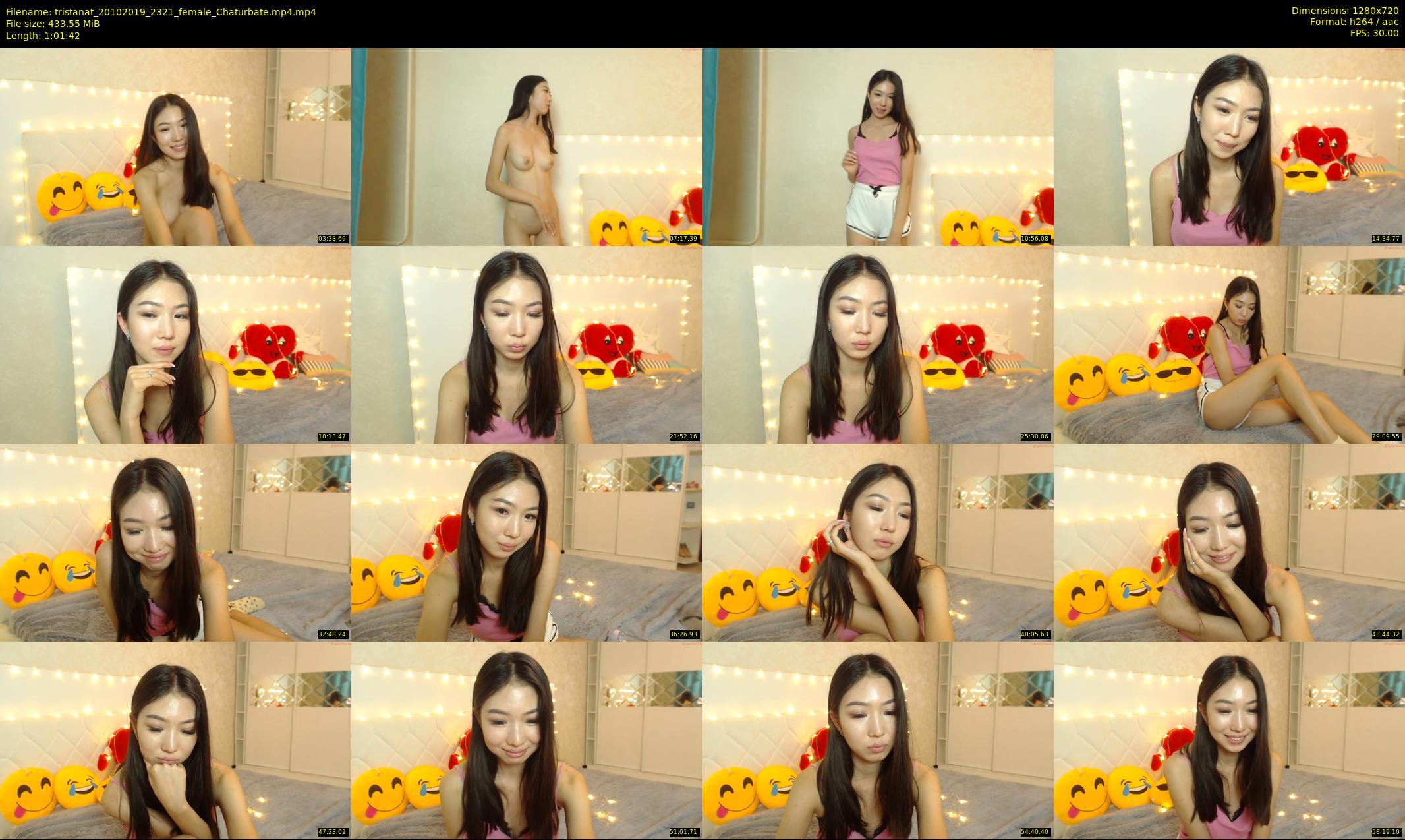tristanat — 62 minute Chaturbate female cam show recording, 720p, Oct 20, 2019