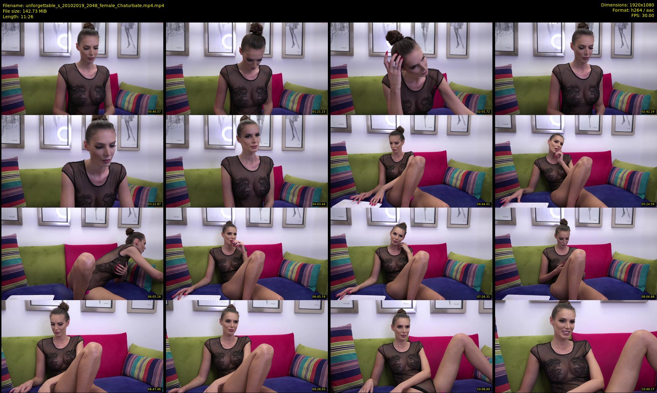 unforgettable_s — 12 minute Chaturbate female cam show recording, 1080p, Oct 20, 2019
