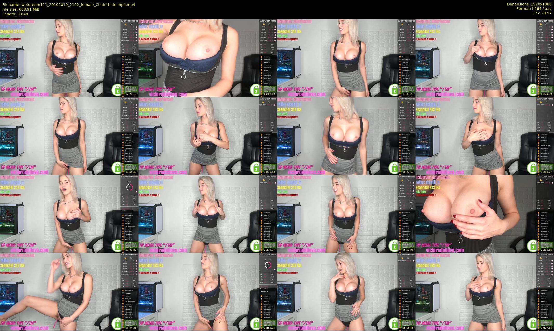 wetdream111 — 40 minute Chaturbate couple cam show recording, 1080p, Oct 20, 2019
