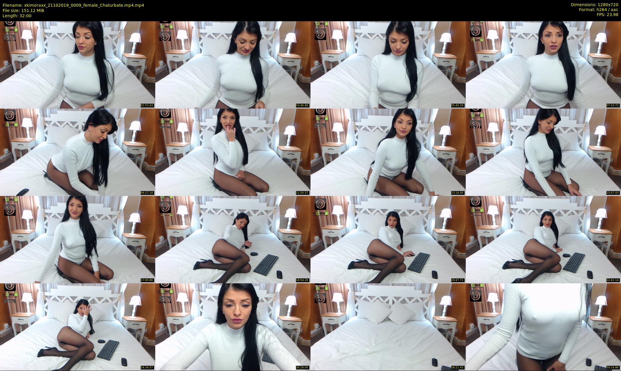 xkimoraxx — 32 minute Chaturbate female cam show recording, 720p, Oct 21, 2019