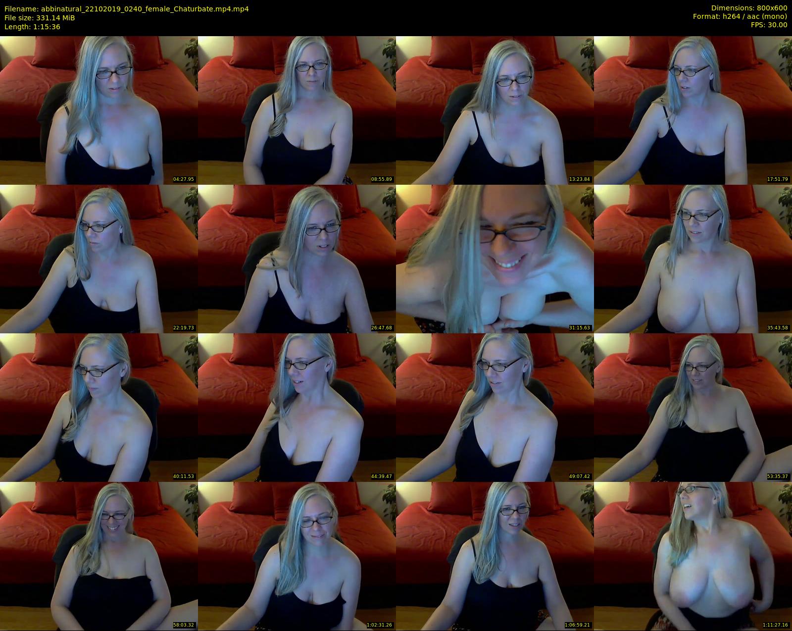 abbinatural — 76 minute Chaturbate female cam show recording, 480p, Oct 22, 2019