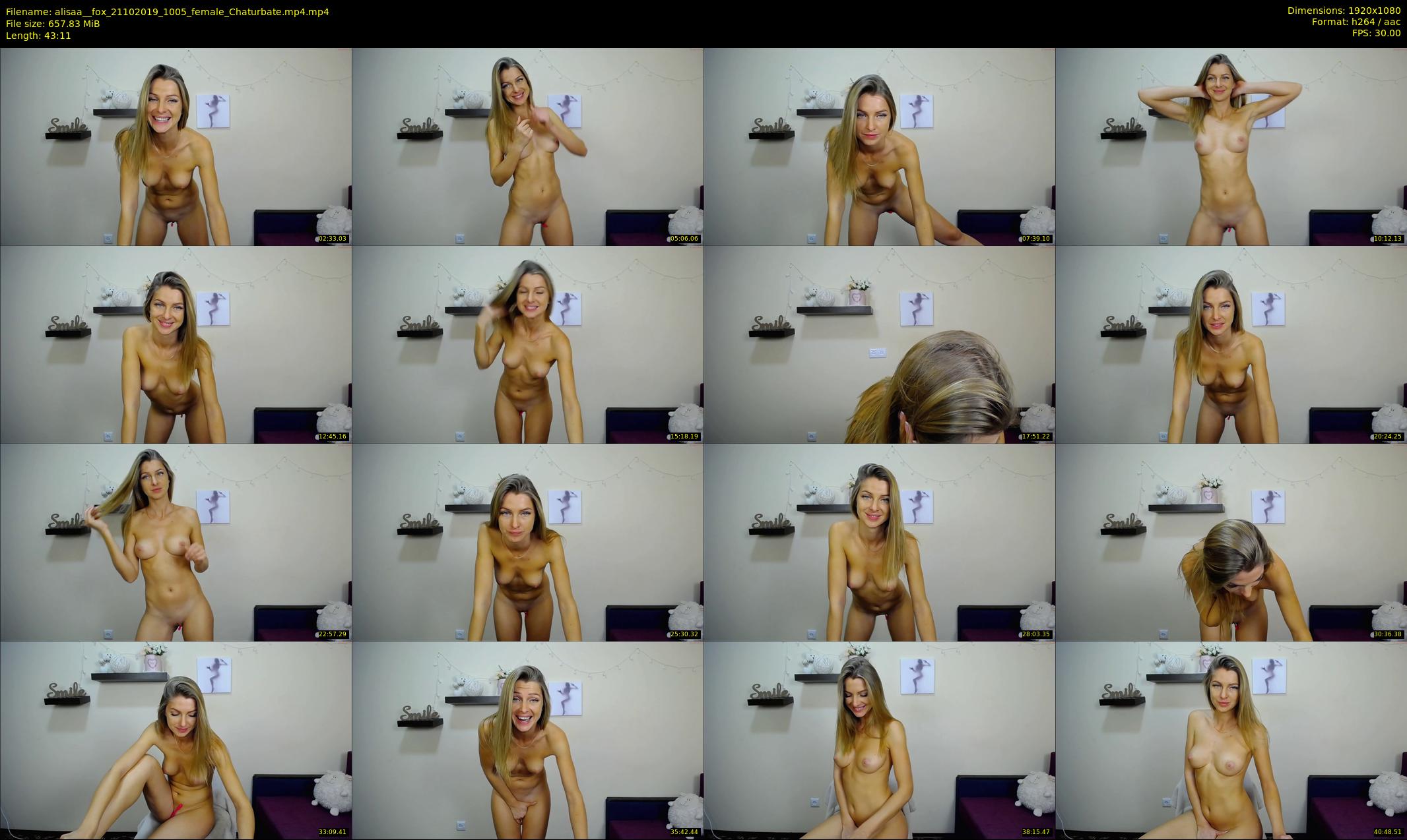 alisaa__fox — 44 minute Chaturbate female cam show recording, 1080p, Oct 21, 2019