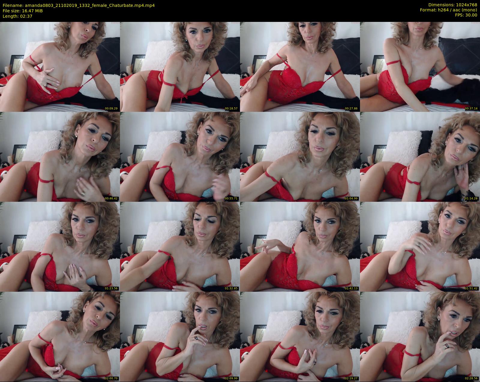 amanda0803 — 3 minute Chaturbate female cam show recording, 720p, Oct 21, 2019