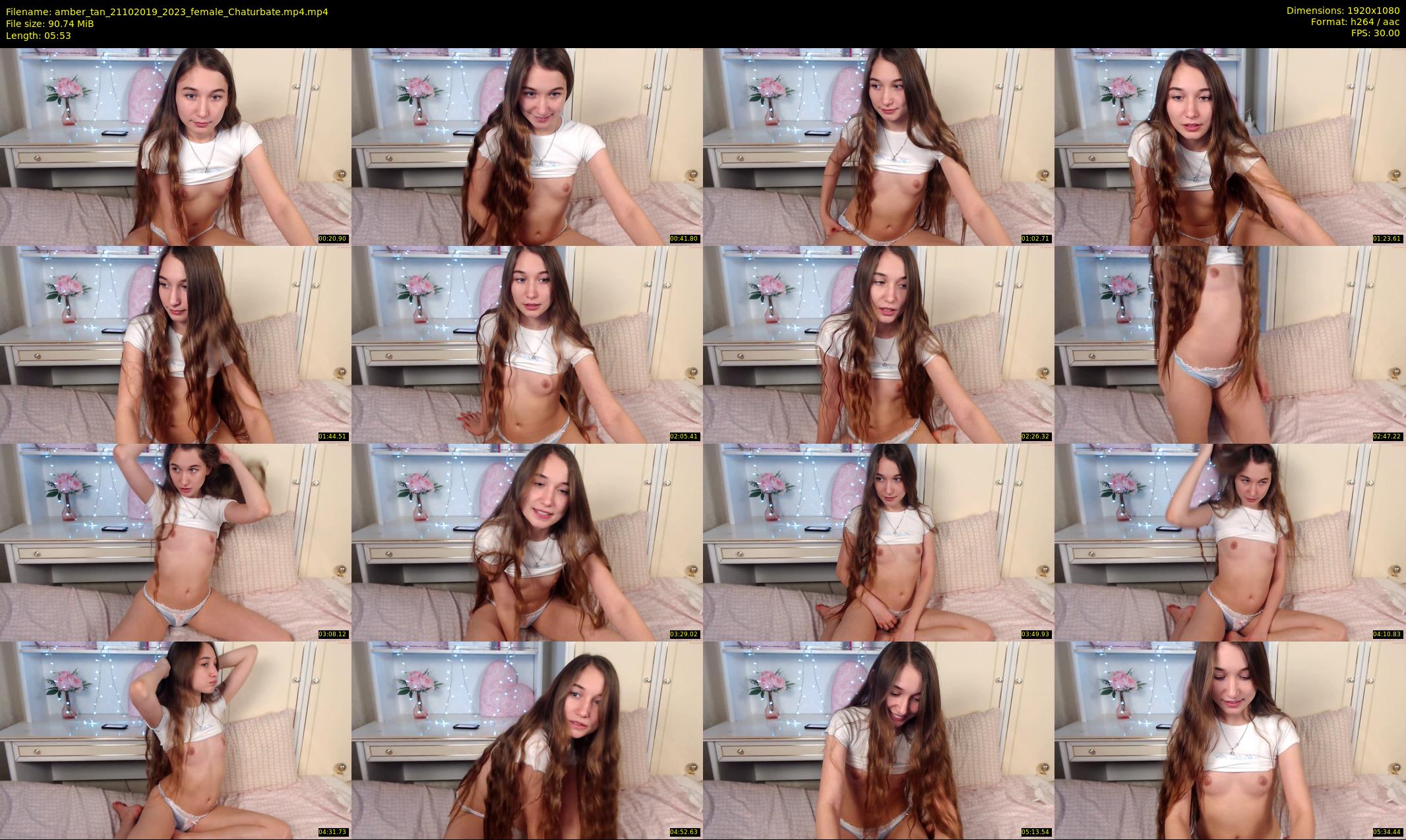 amber_tan — 6 minute Chaturbate female cam show recording, 1080p, Oct 21, 2019