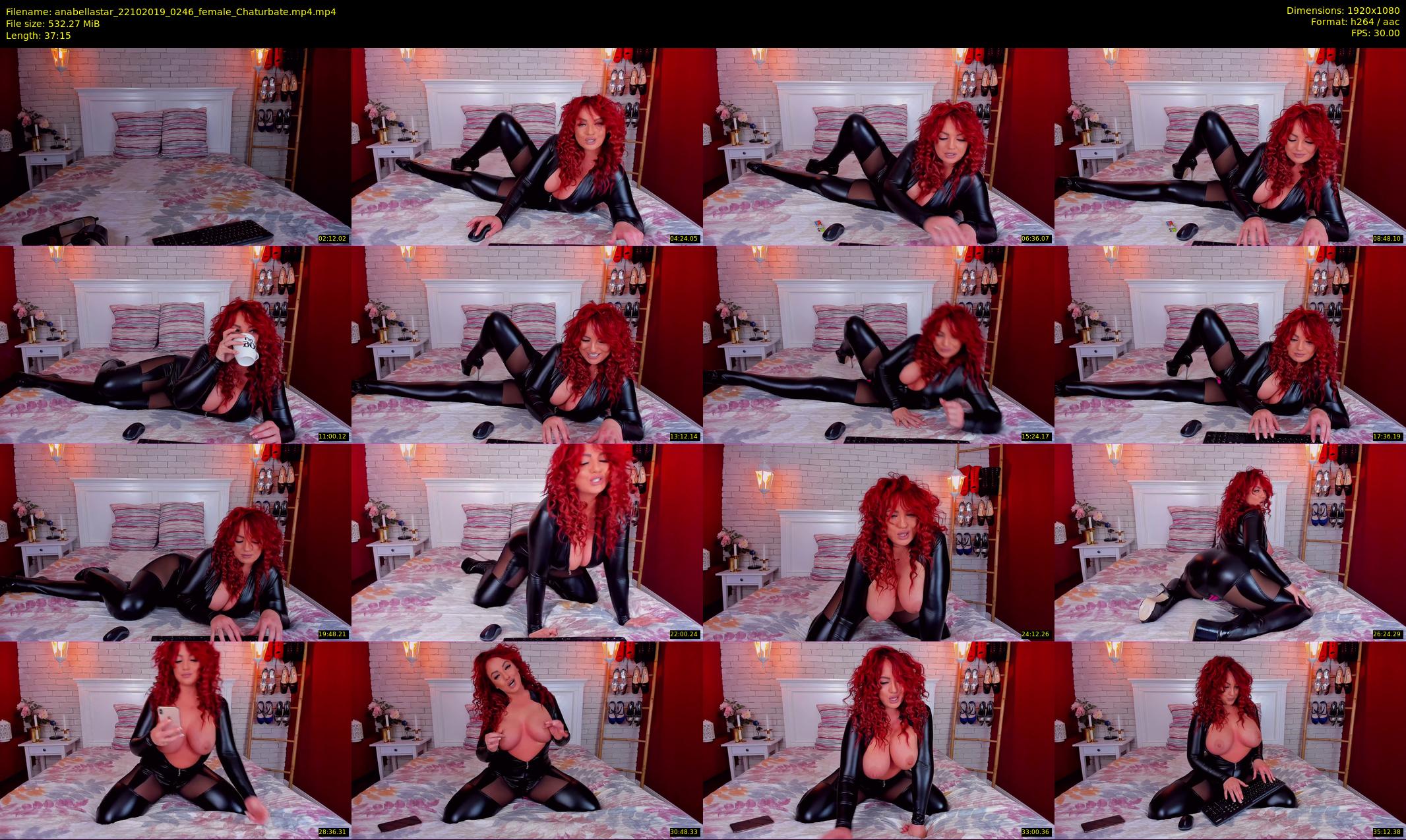 anabellastar — 38 minute Chaturbate female cam show recording, 1080p, Oct 22, 2019