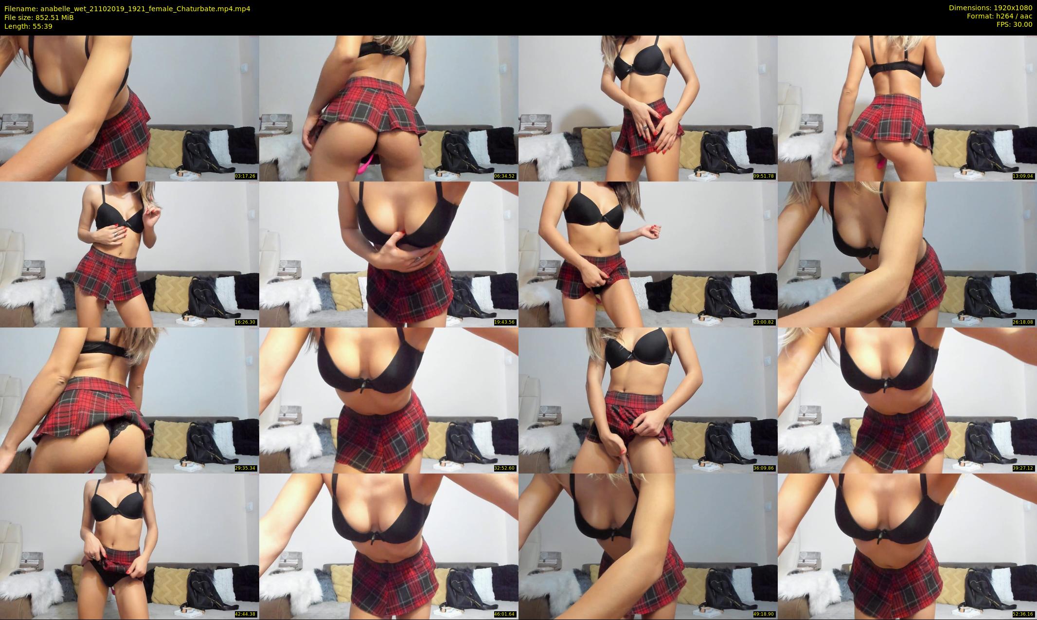 anabelle_wet — 56 minute Chaturbate female cam show recording, 1080p, Oct 21, 2019