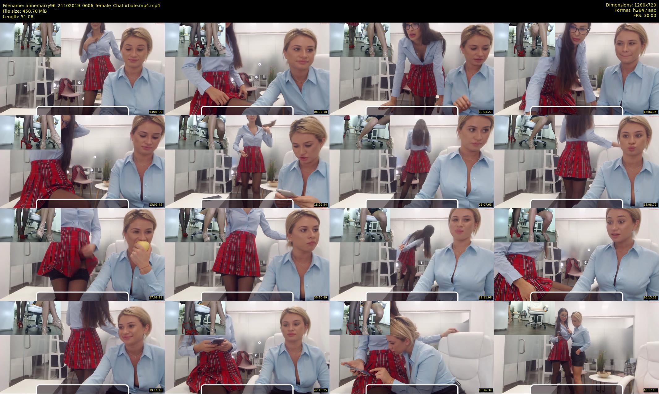 annemarry96 — 52 minute Chaturbate female cam show recording, 720p, Oct 21, 2019
