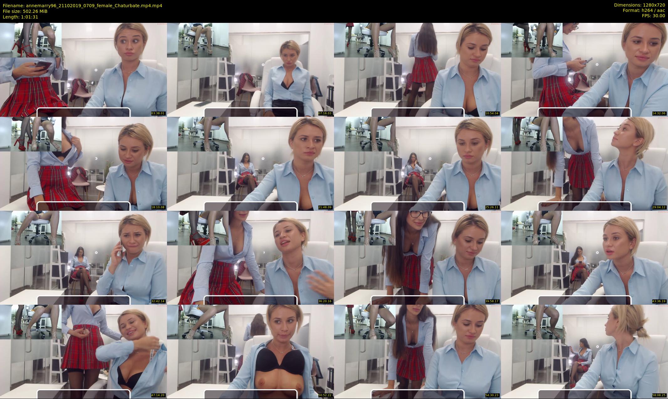 annemarry96 — 62 minute Chaturbate female cam show recording, 720p, Oct 21, 2019