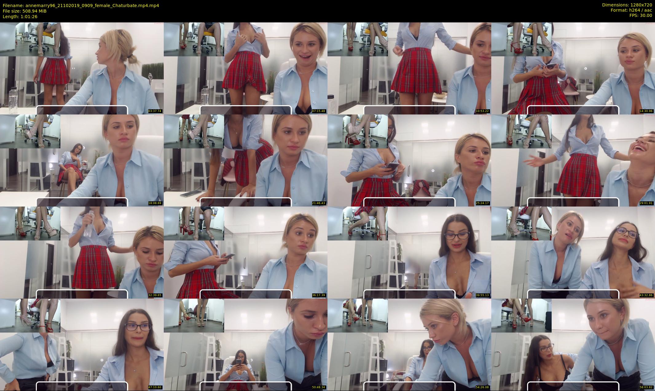 annemarry96 — 62 minute Chaturbate female cam show recording, 720p, Oct 21, 2019
