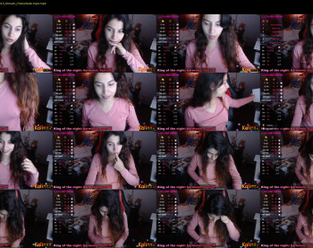 babykalina — 28 minute Chaturbate female cam show recording, 720p, Oct 22, 2019