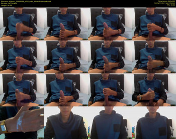bigbacs — 37 minute Chaturbate male cam show recording, 480p, Oct 21, 2019
