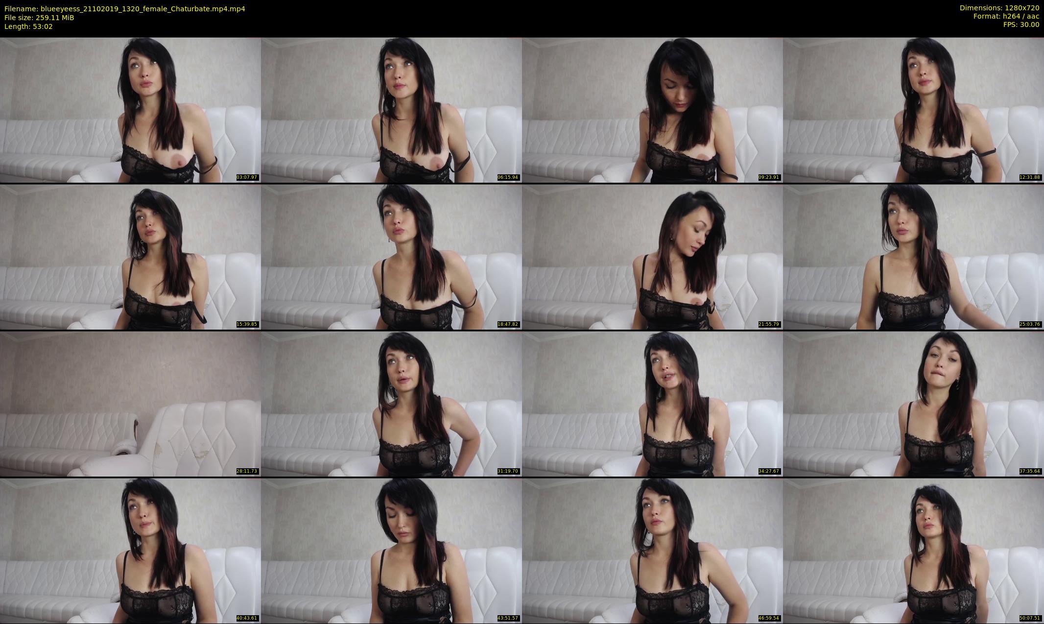 blueeyeess — 54 minute Chaturbate female cam show recording, 720p, Oct 21, 2019