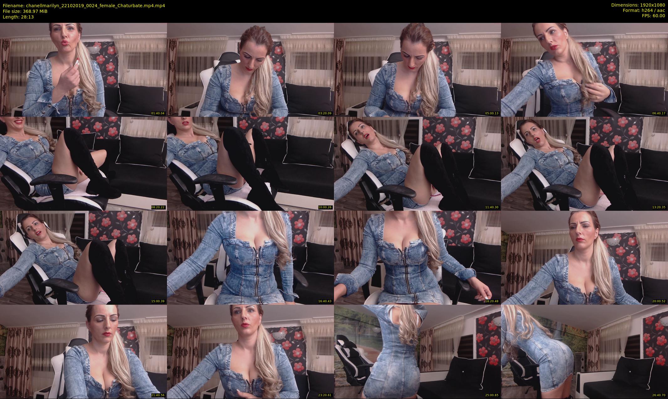 chanellmarilyn — 29 minute Chaturbate female cam show recording, 1080p, Oct 22, 2019
